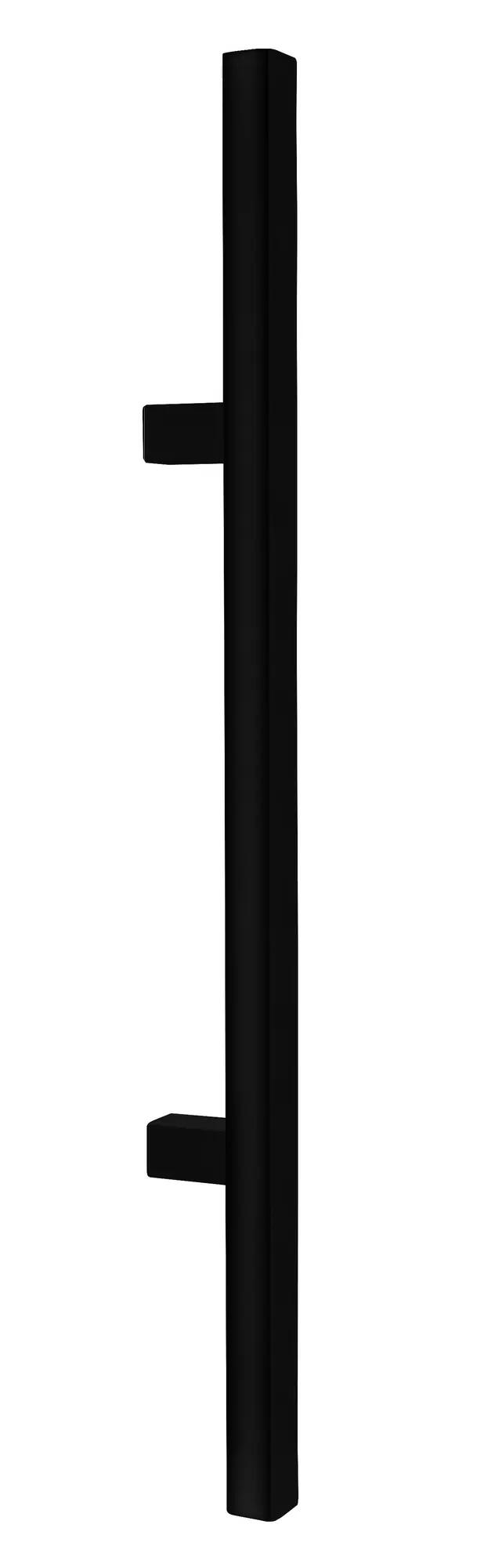 Manillón rectangular inox 600mm 380mm epoxi negro
