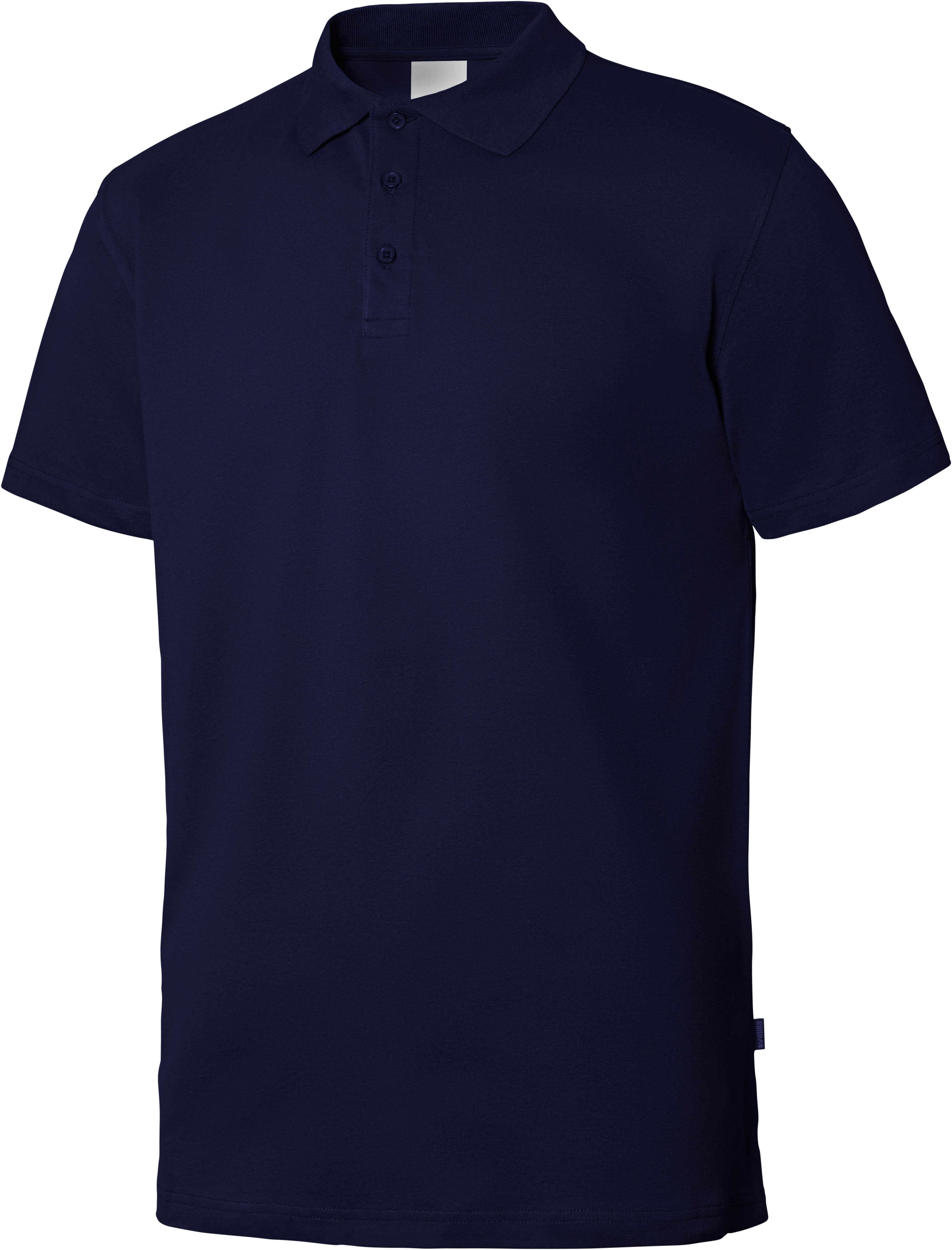 Polo stretch manga corta velilla azul tm