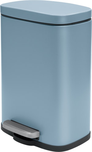 Papelera de baño con cierre deslizante, de la marca alemana Kela, en tamaño  grande, de 5 litros. Color Azul. — WonderfulHome Shop