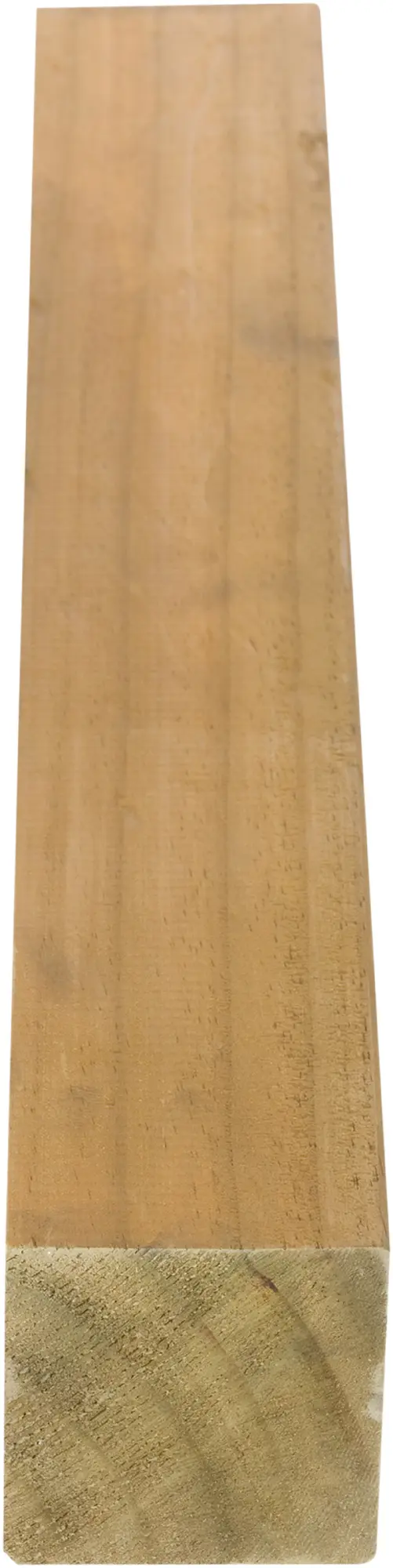 Poste de madera cuadrado 6x6x100 cm