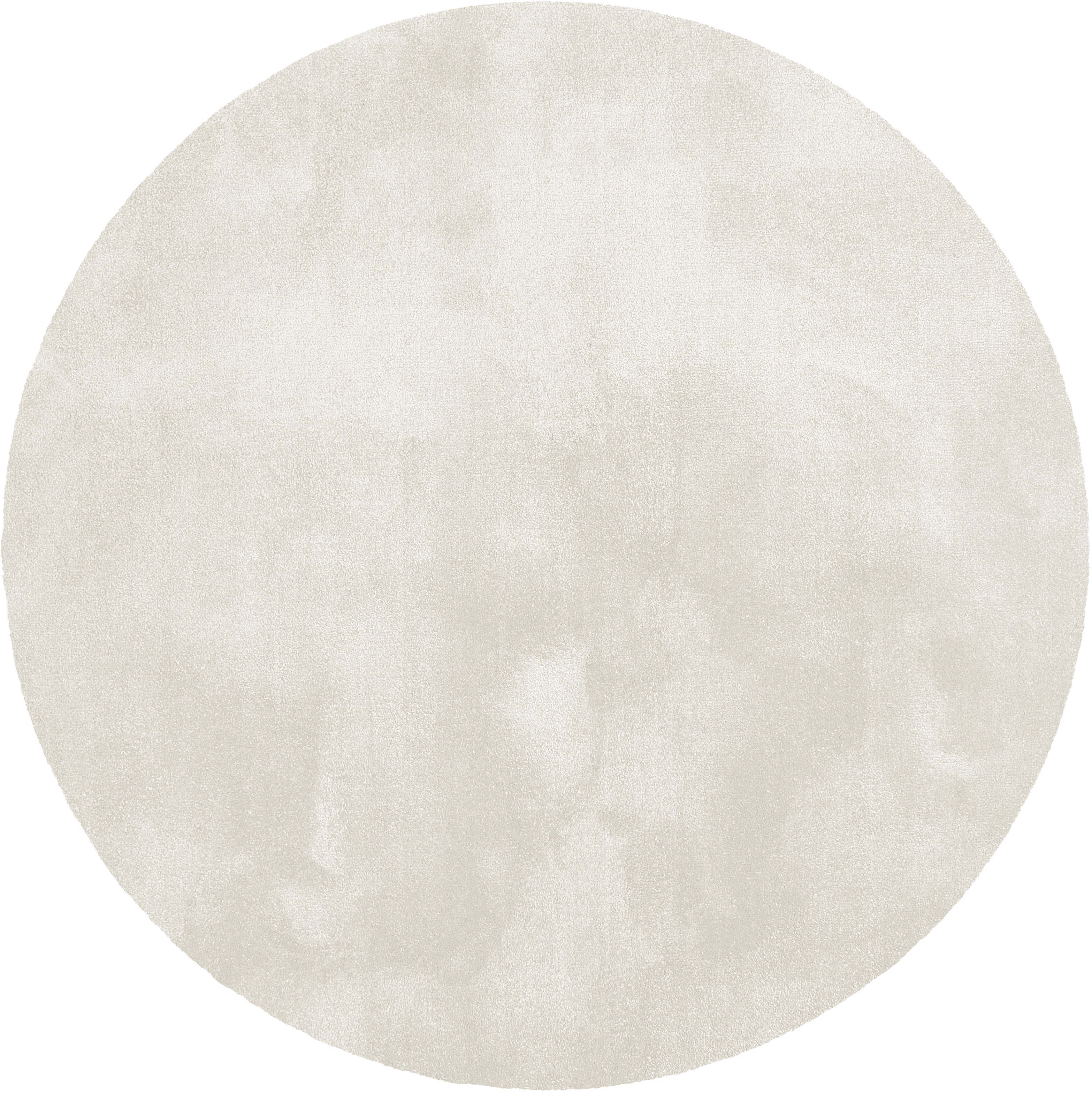 Alfombra poliamida touch 71351 blanco redonda 160x160cm