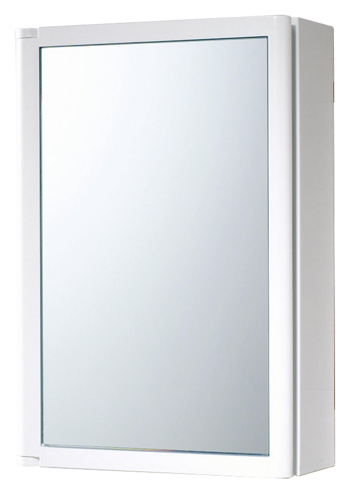Armario de baño con espejo lilliput blanco 30x45x14.3 cm