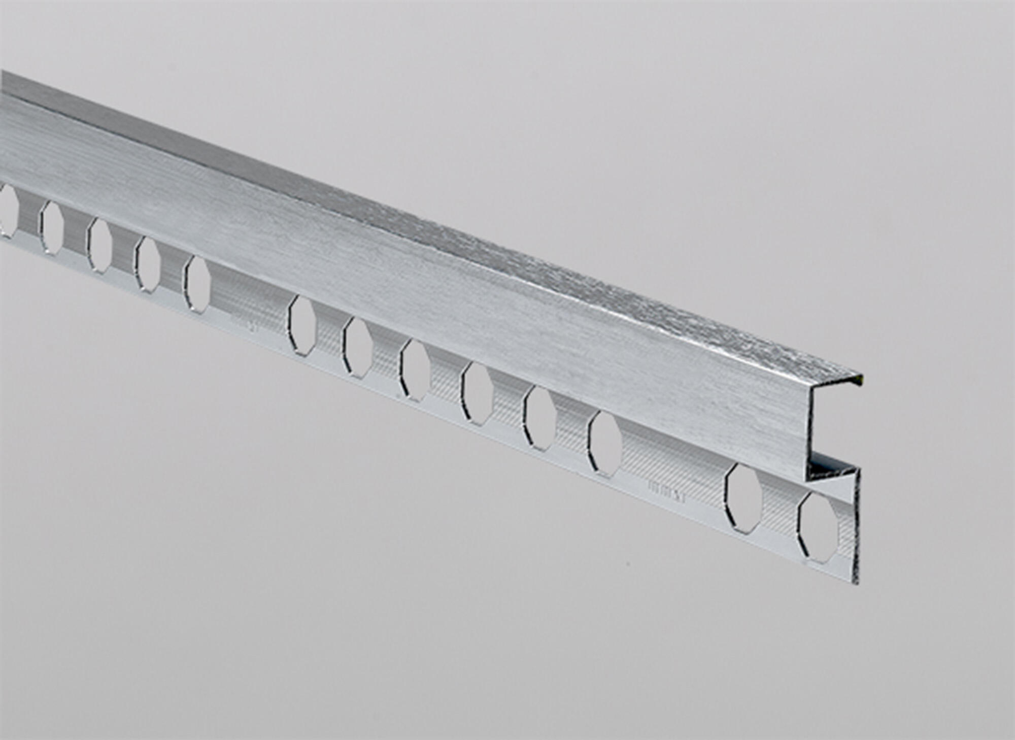 Perfil de ángulo interno de aluminio 1.2x255 cm plata mate-13
