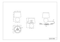 Reality Luxor R50621079 - Lampara de Mesa, 40W, IP20, 370 lumens Reality Luxor R50621079 - Lampara de Mesa, 40W, IP20, 370 lumens