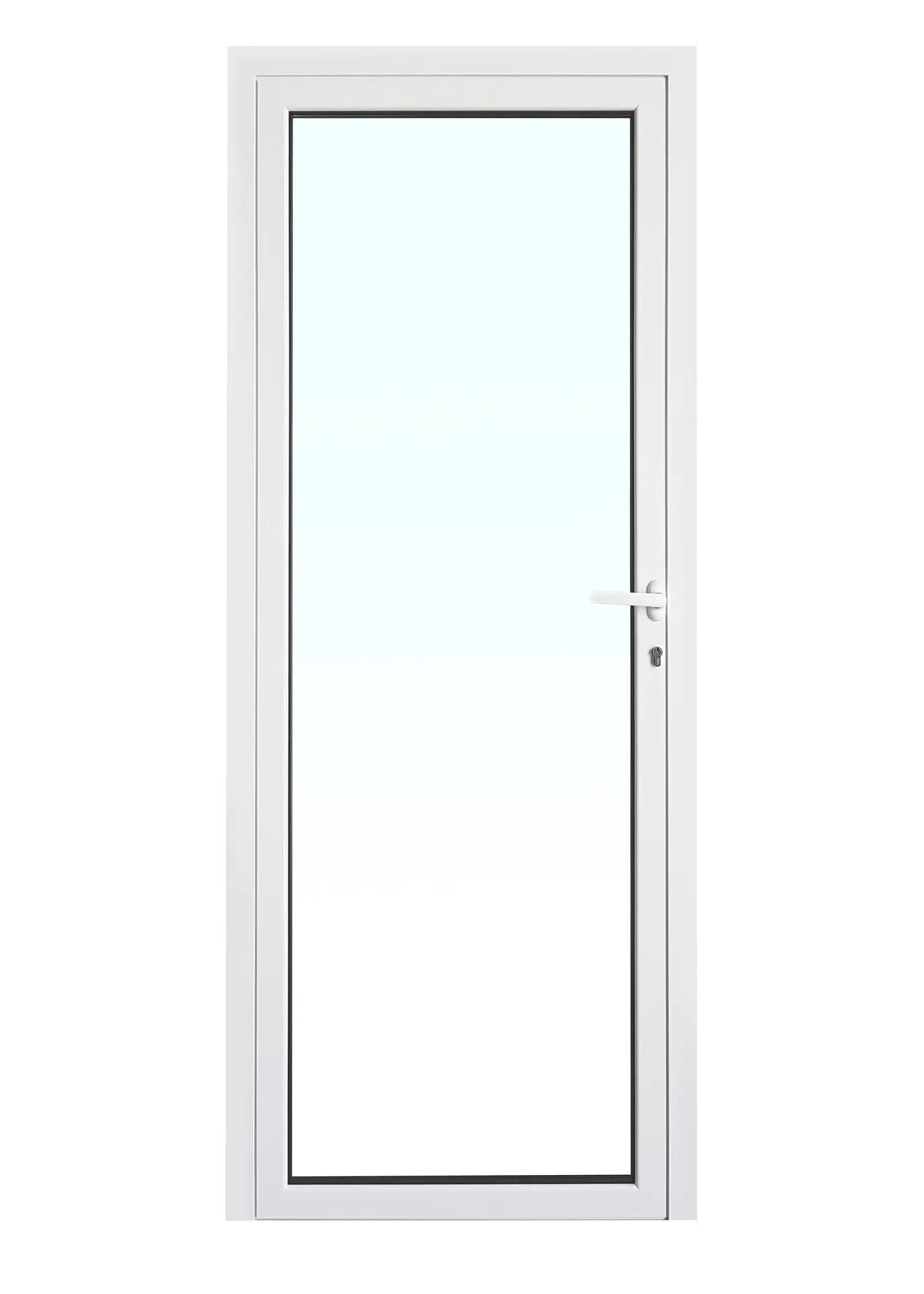 Puerta aluminio practicable de 80x210cm | Leroy Merlin