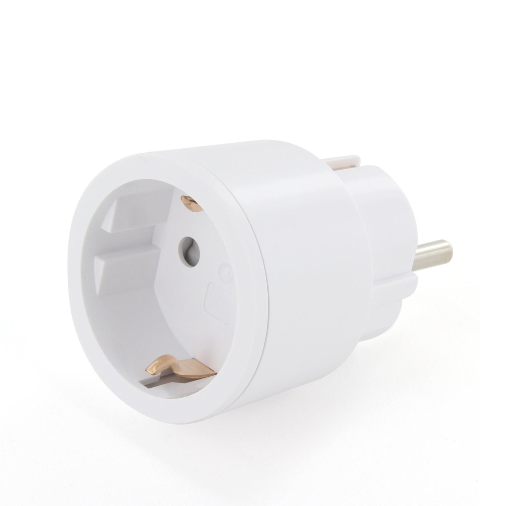 Enchufe de una toma DIO Leroy Merlin