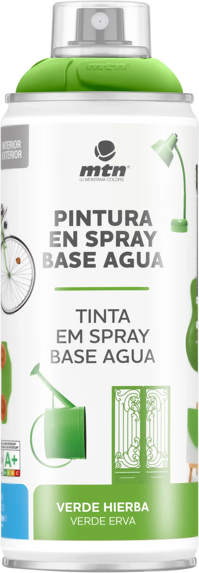 Spray decorativo 400ml wb montana verde hierba