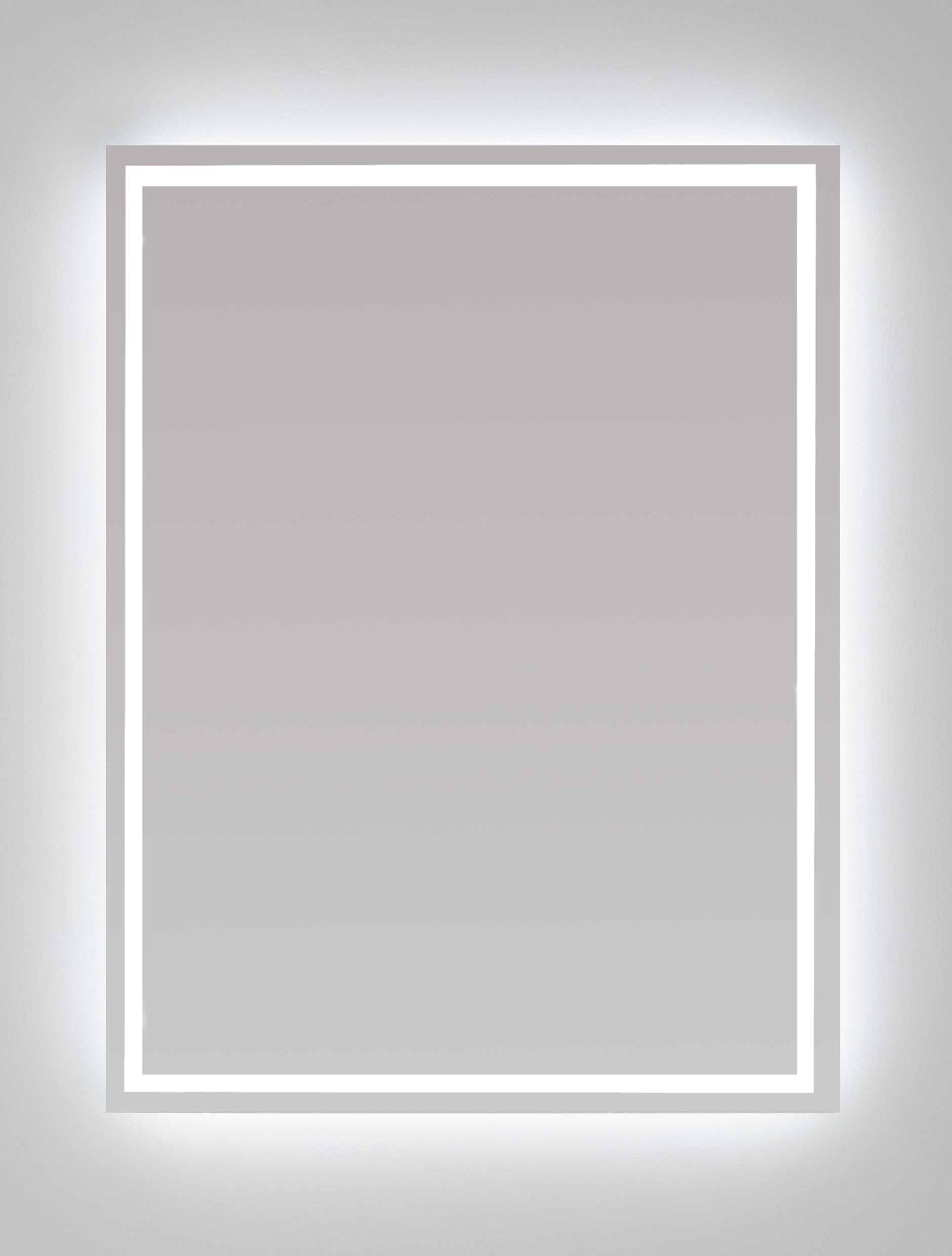 Espejo de baño con luz led nashira 80x90 cm de la marca COLORBAN