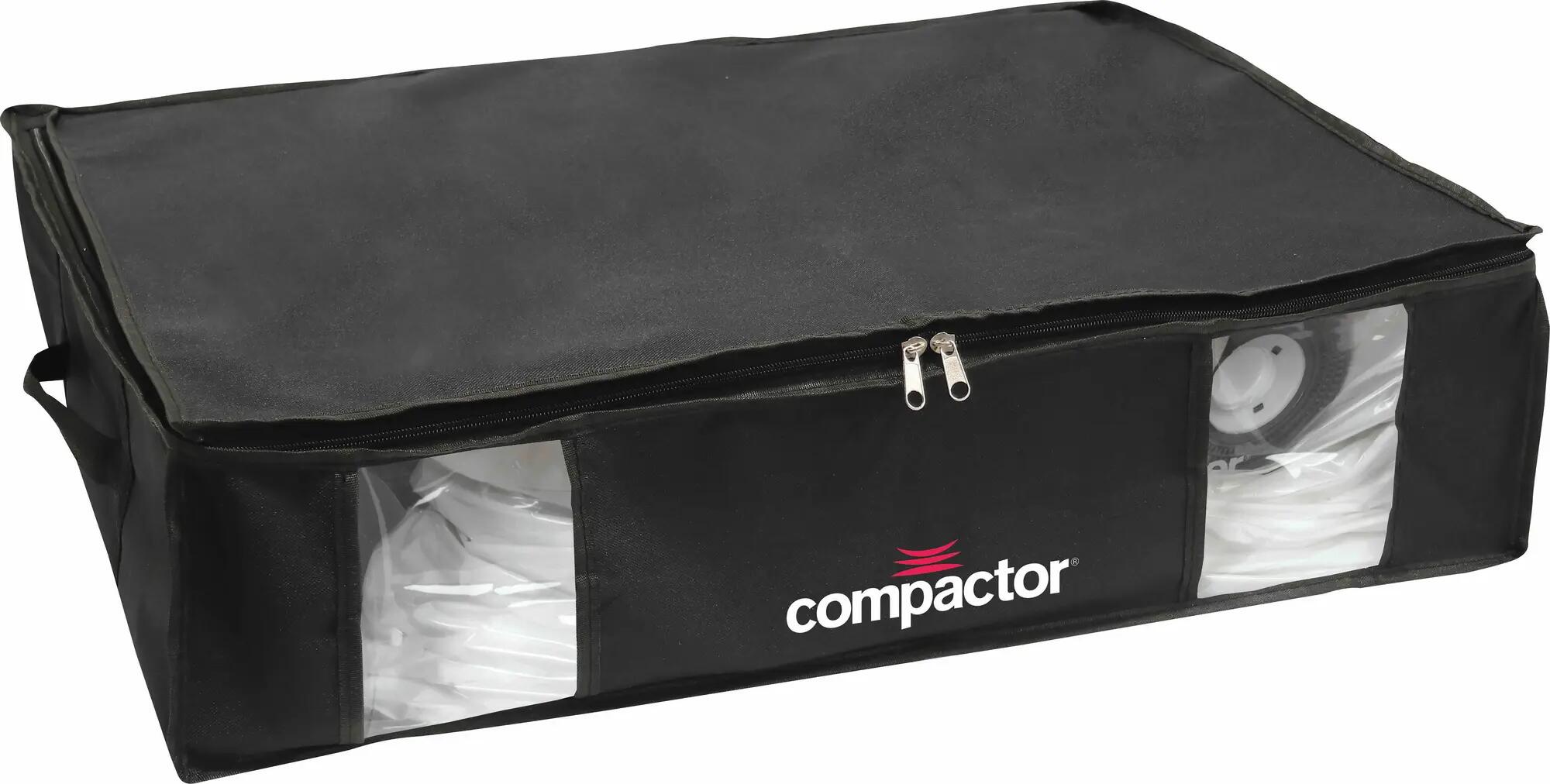 Funda ahorra espacio compactor black edition 50x65xh.15.5cm (145 litros)