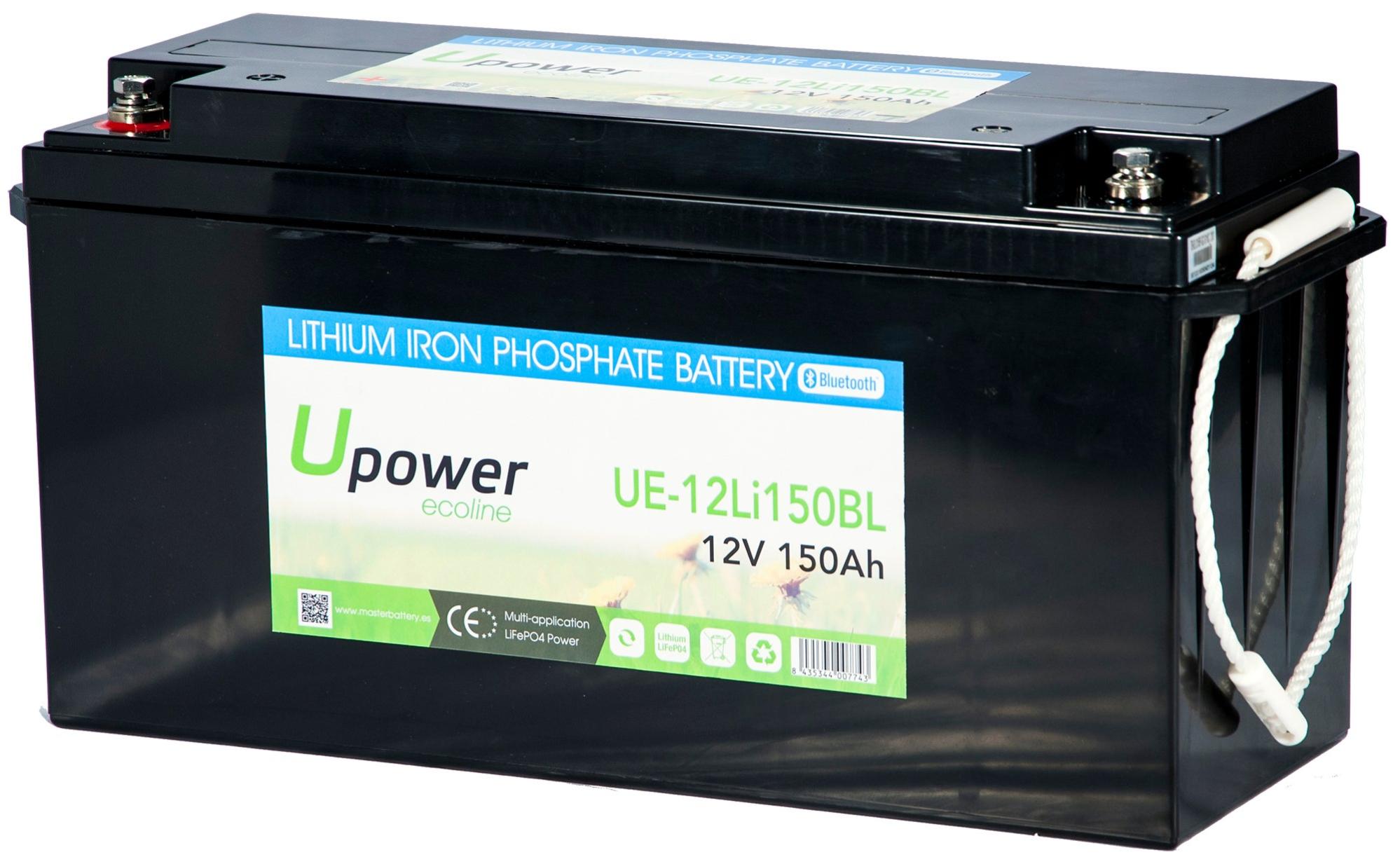 Batería Litio 12V 100Ah Upower Ecoline 