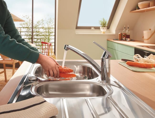 Grifo de cocina monomando ca o bajo GROHE Start Clova II Leroy