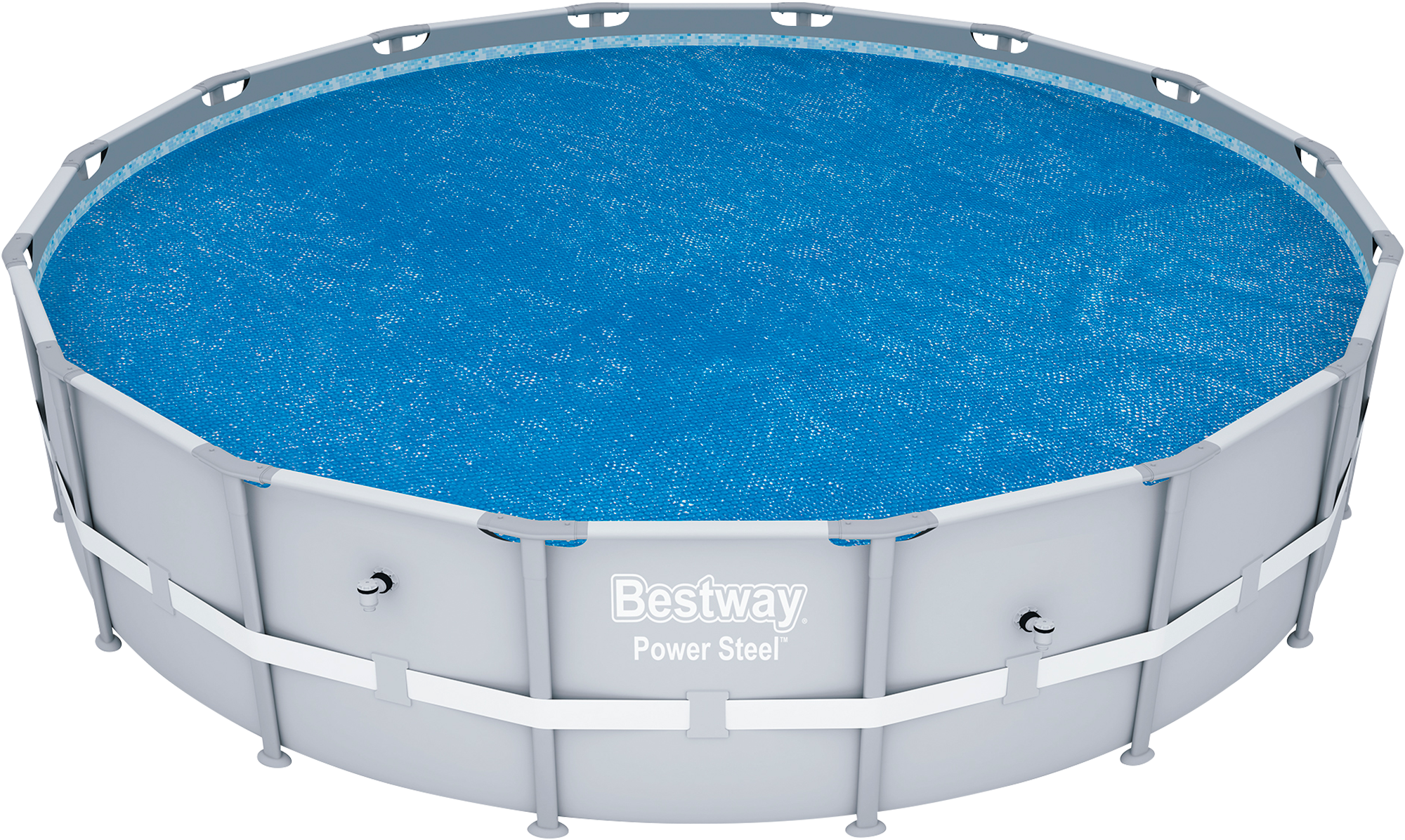 Cubierta de verano para piscina redonda de pvc de ø 427 cm bestway de la marca Bestway