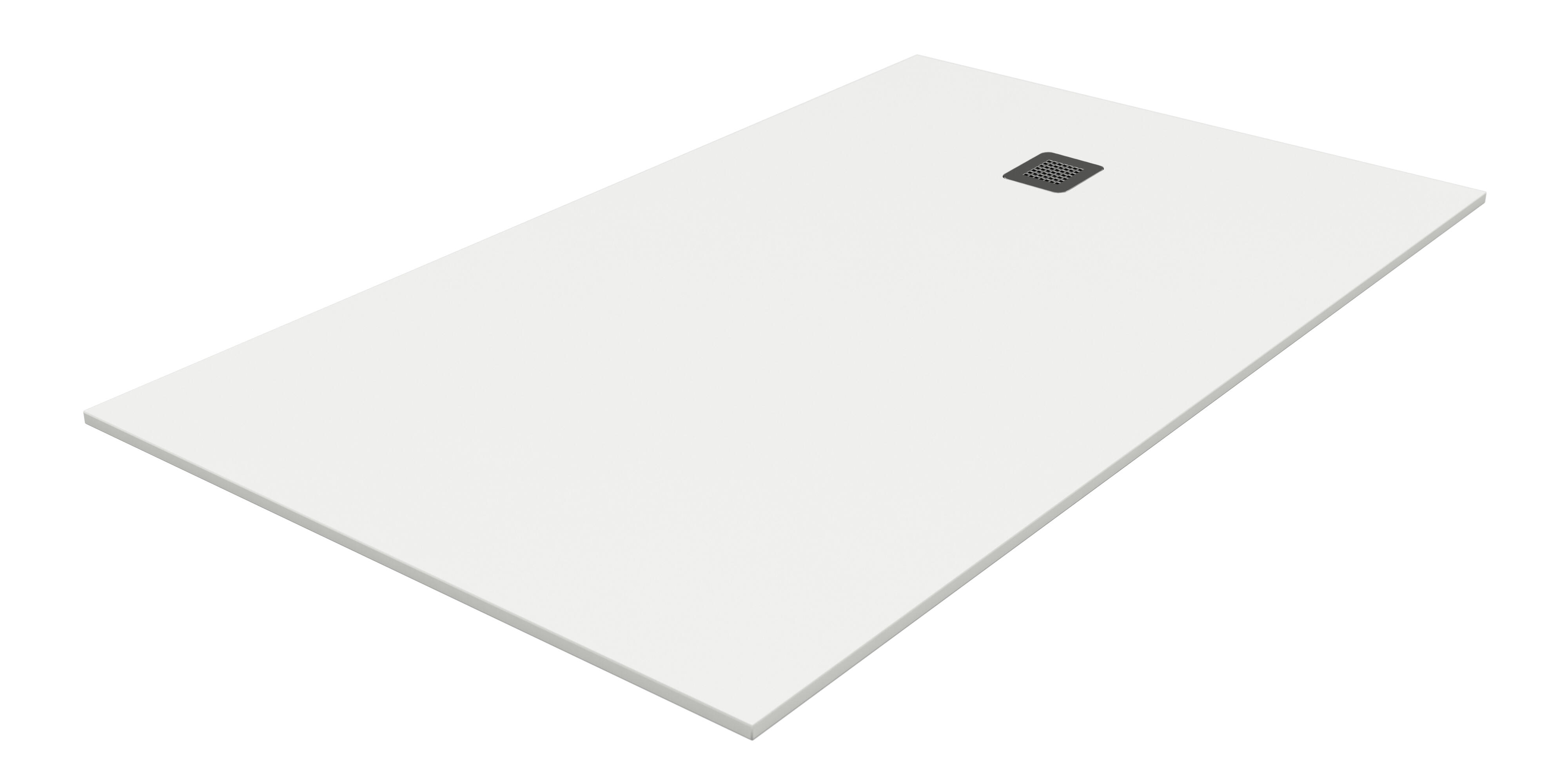 Plato de ducha kioto 100x70 cm blanco