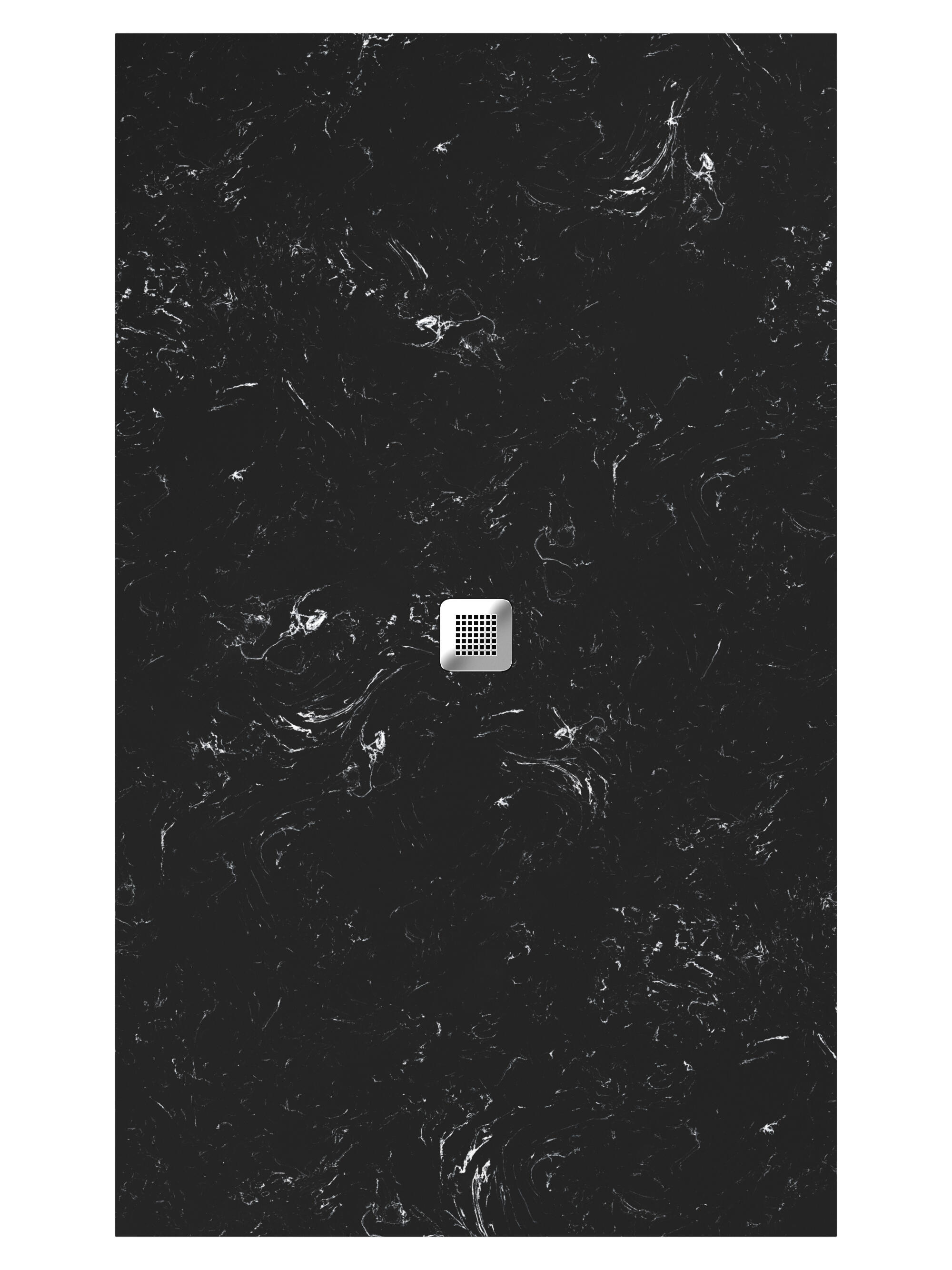 Plato de ducha kioto 160x80 cm negro