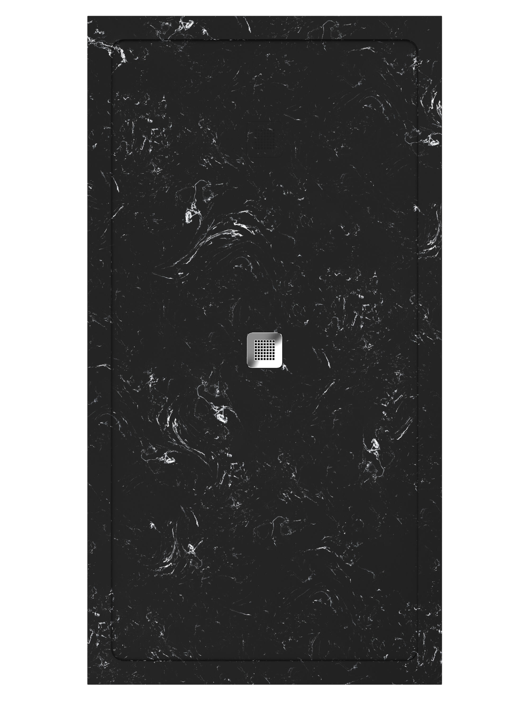 Plato de ducha osaka 140x70 cm negro