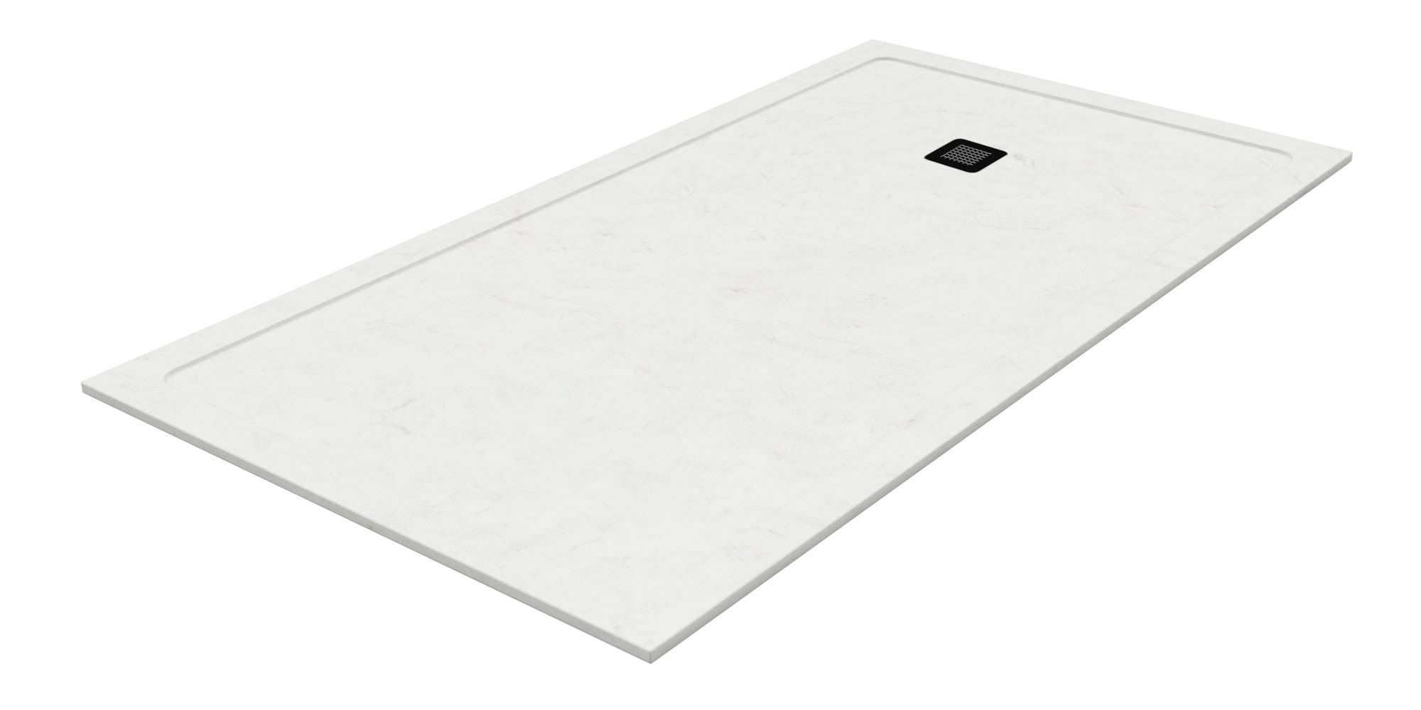 Plato de ducha osaka 140x80 cm crudo de la marca BASINS