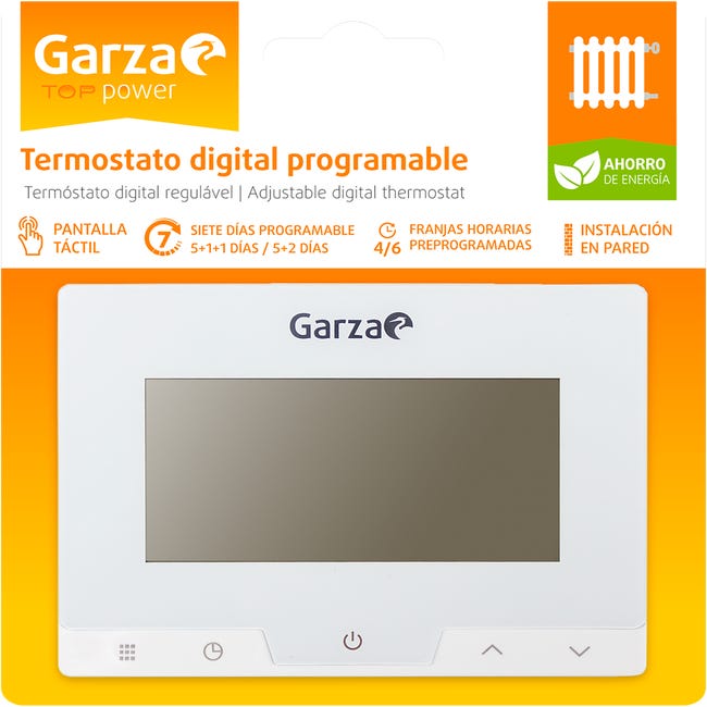 Garza Termostato Digital Blanco