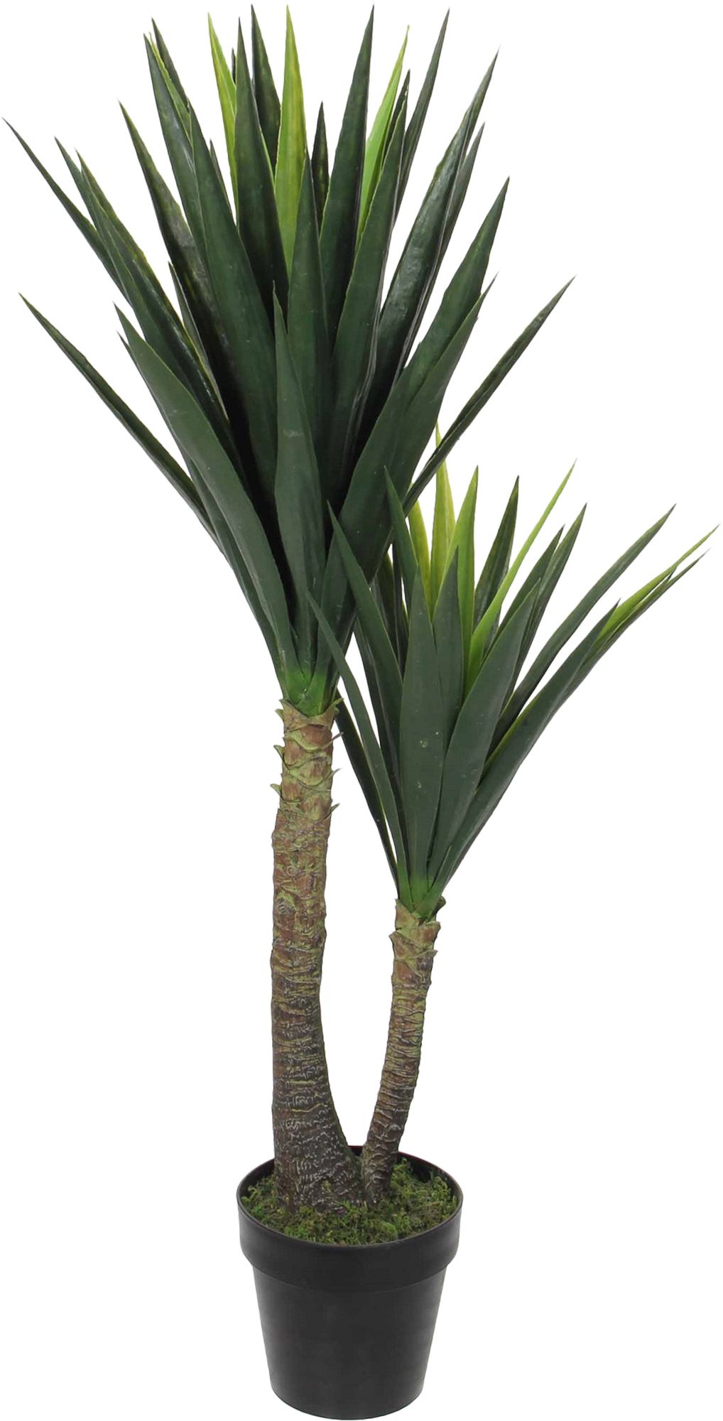 Planta artificial yuca de 120 cm en maceta de 17 cm