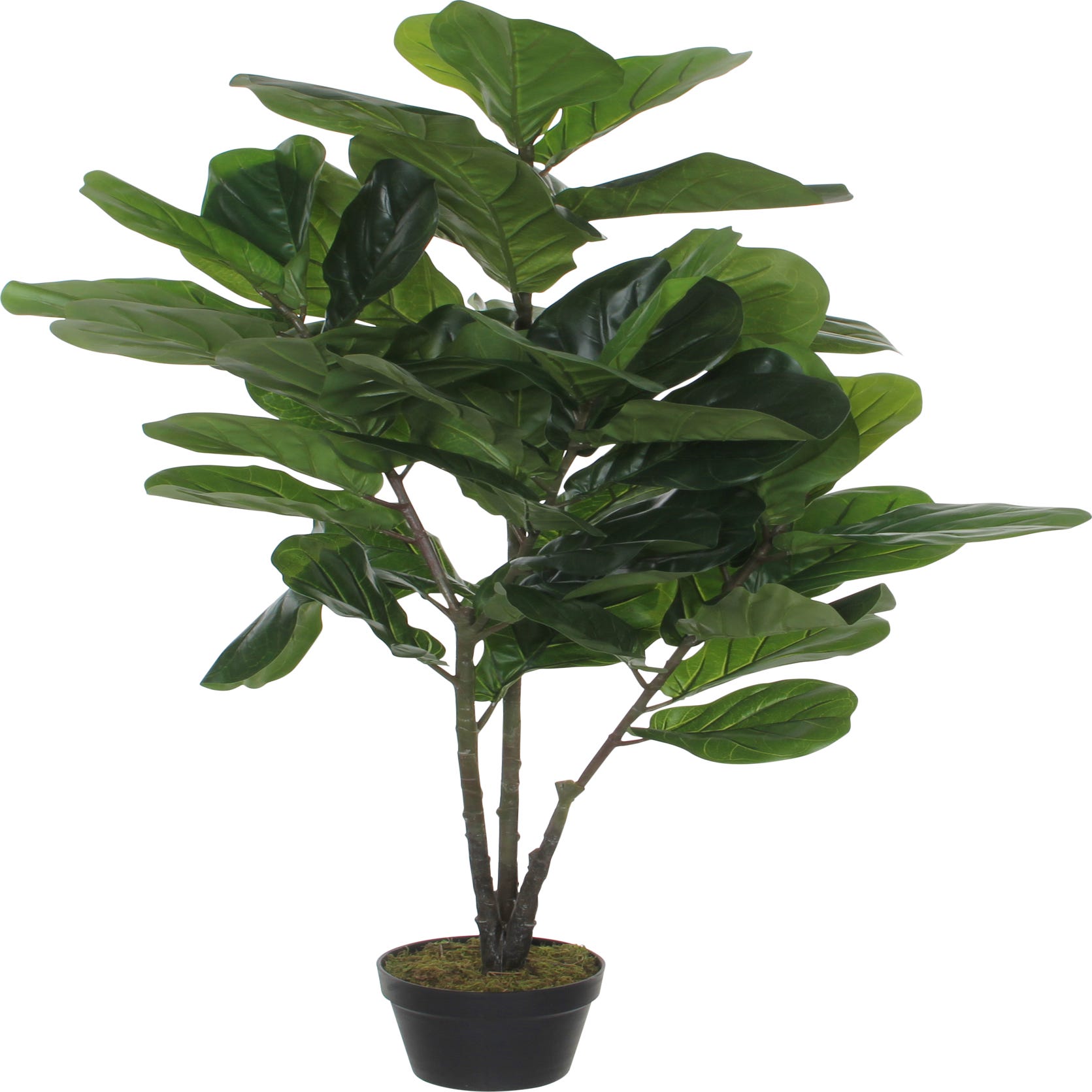 Planta artificial Ficus Lyrata 120 cm de altura