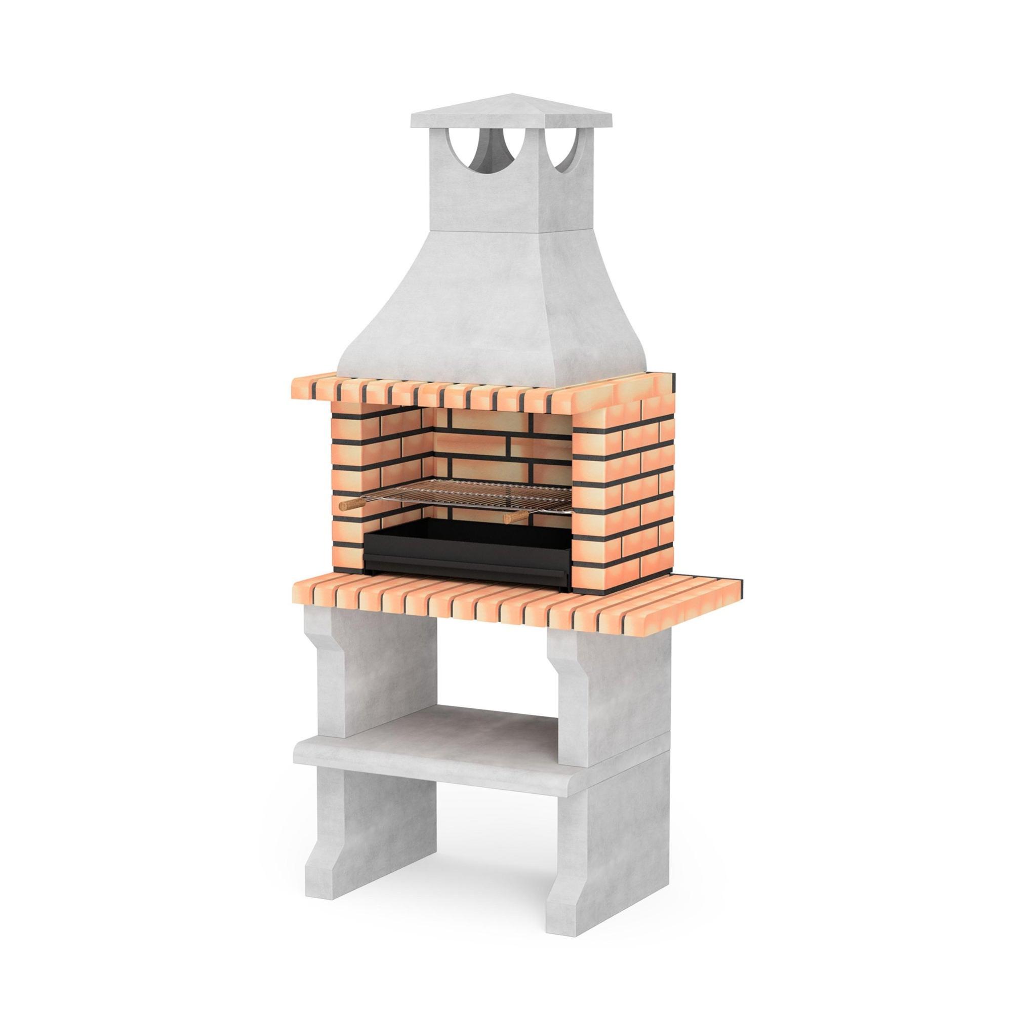 Barbacoa obra nápoles xl plus 1 mini bancada c/brasero de la marca MOVELAR
