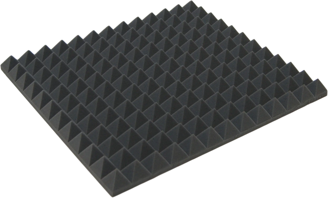 Panel acústico (sin adhesivo, almohadilla aislante negra grande)