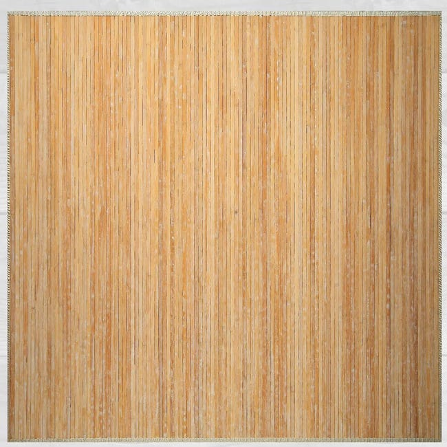 Alfombra Bambú White Wash 160 x 230 cm