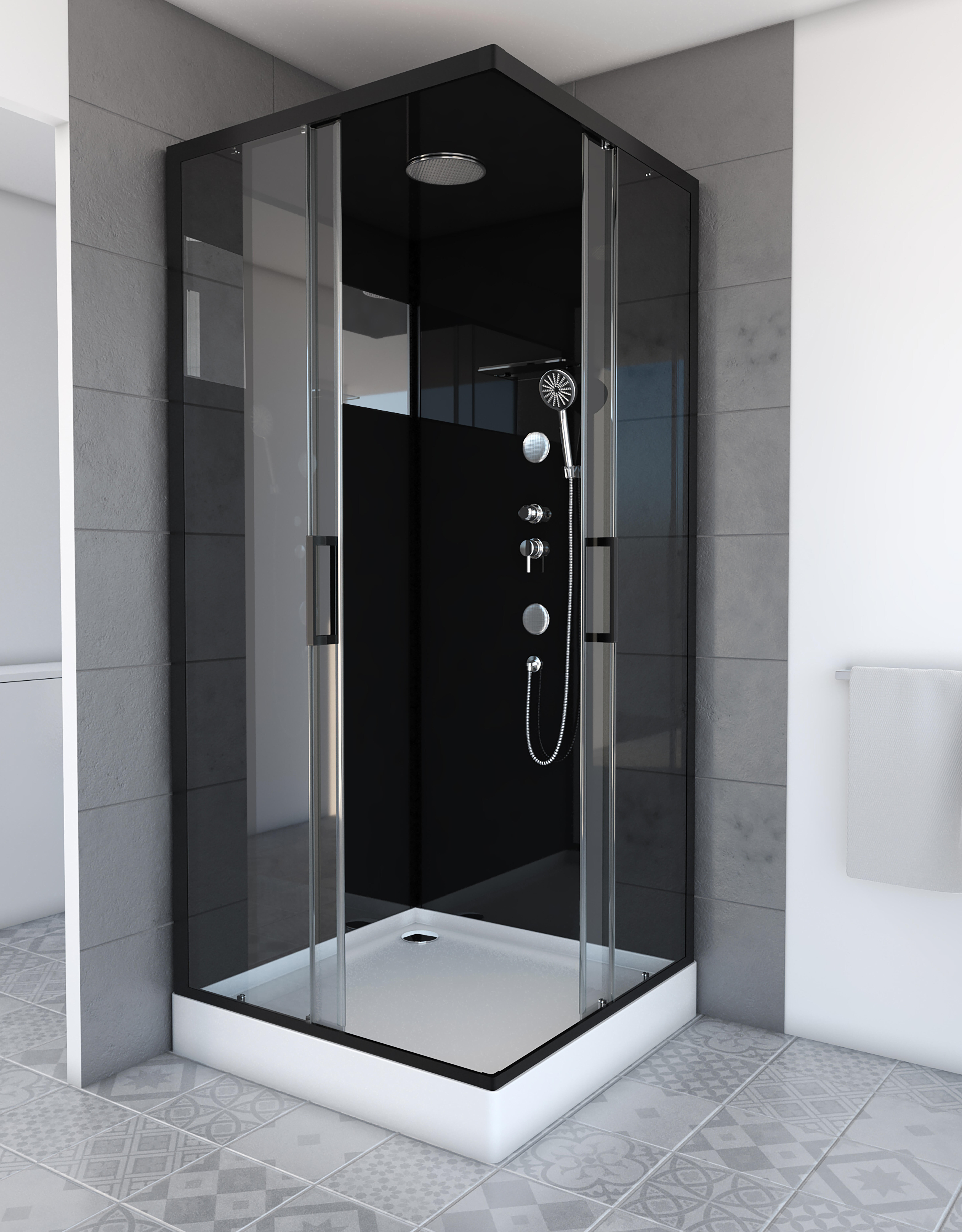 Cabina de ducha hidromasaje mirror 2 90x90x215 cm