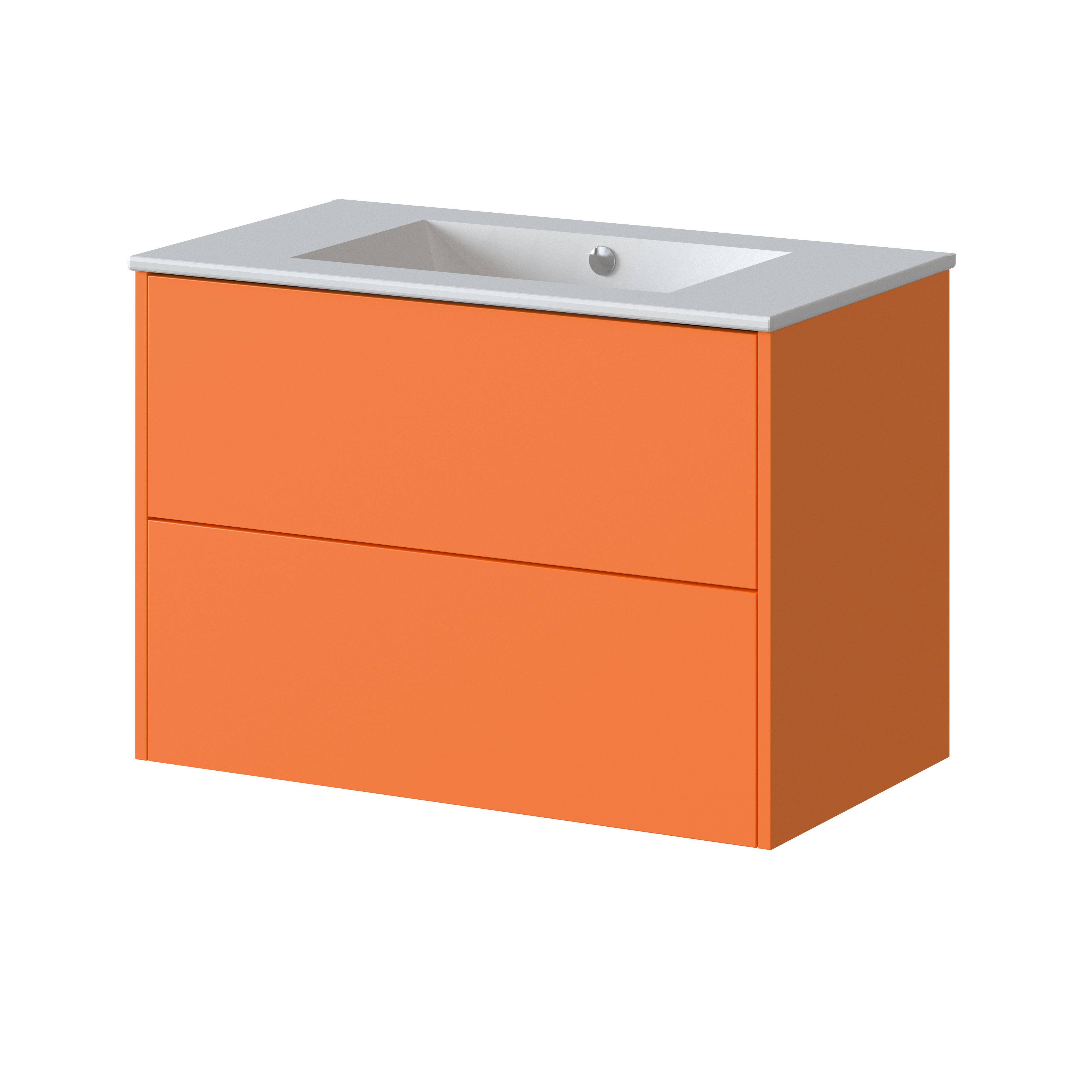 Mueble de baño dreams naranja 70x45 cm