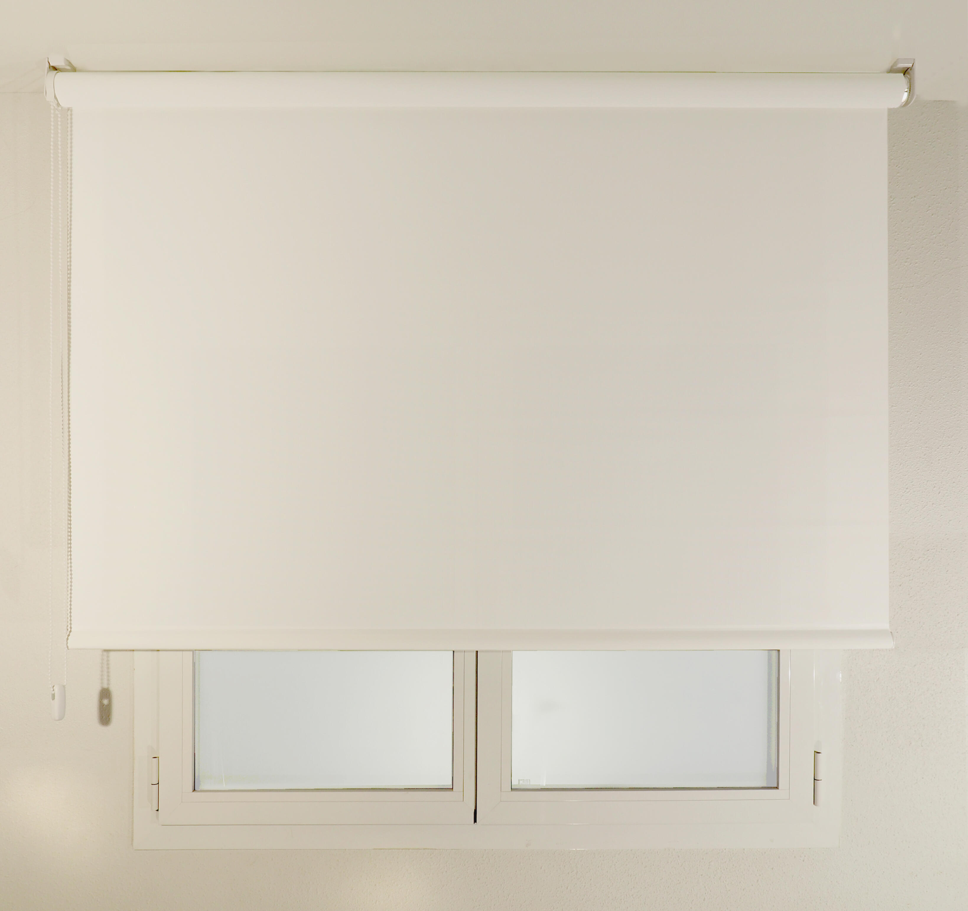 Estor enrollable translúcido bara blanco de 100x300cm