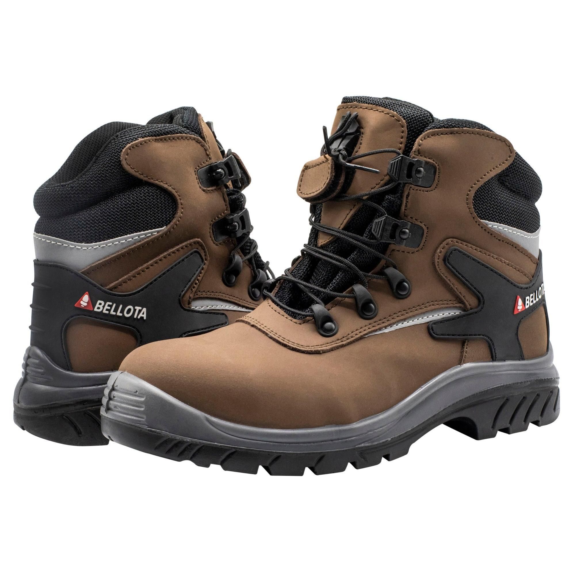 Bota click para trabajos en exterior BELLOTA T47 Marr n Leroy Merlin