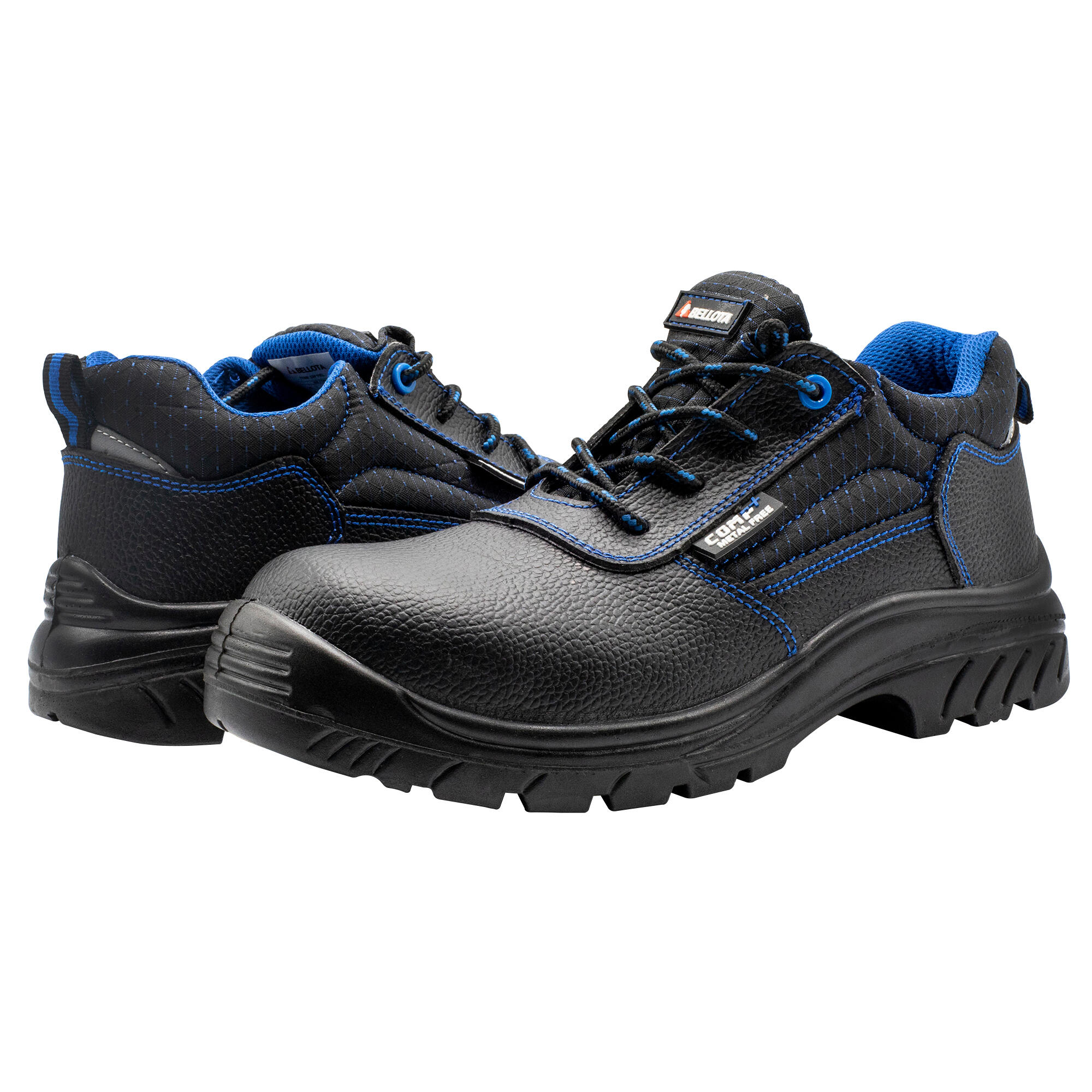 Zapato s3 bellota comp+ para trabajos en exterior t42 negro