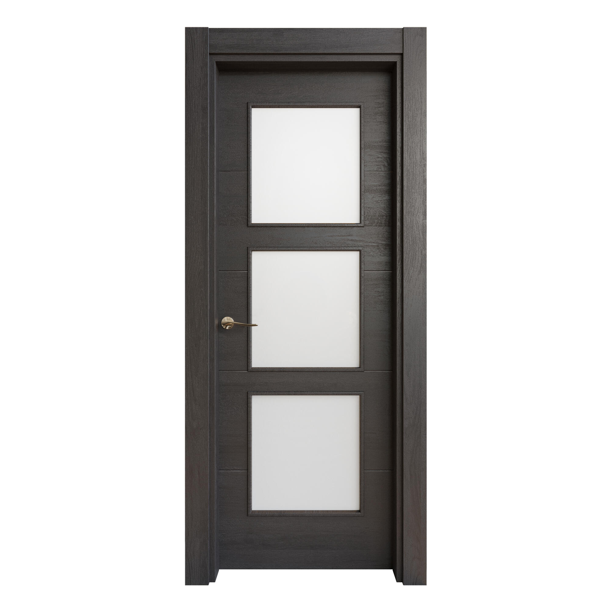 Puerta acristalada berna azabache 9x72 5 cm d de la marca CASTALLA