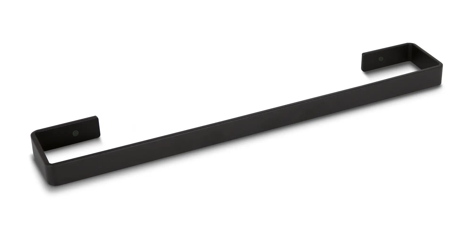 Toallero nápoles negro 45x2.5 cm