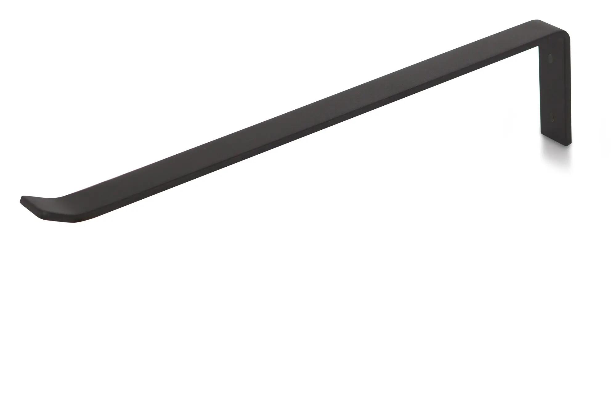 Toallero nápoles negro 2.5x8 cm