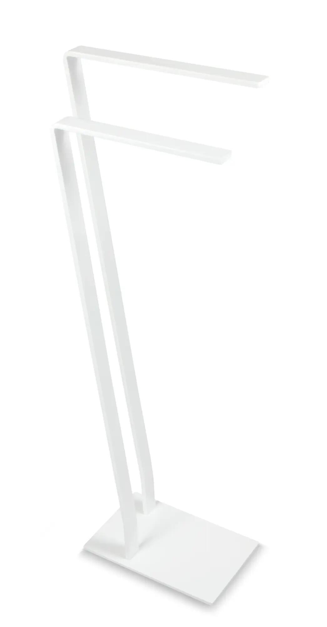 Toallero de pie venecia blanco 28x85 cm