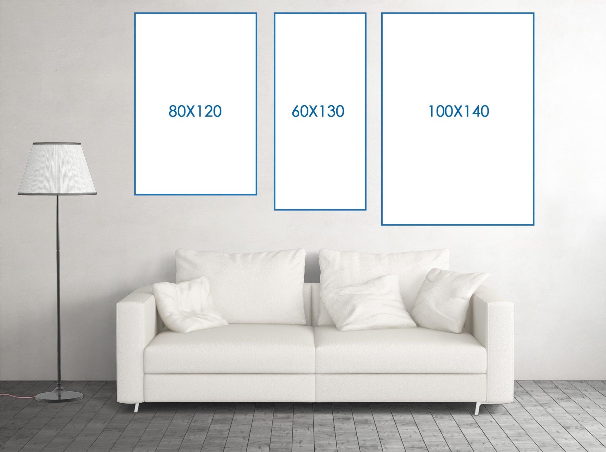 Tela personajes 140 x 100 cm de la marca Sin marca