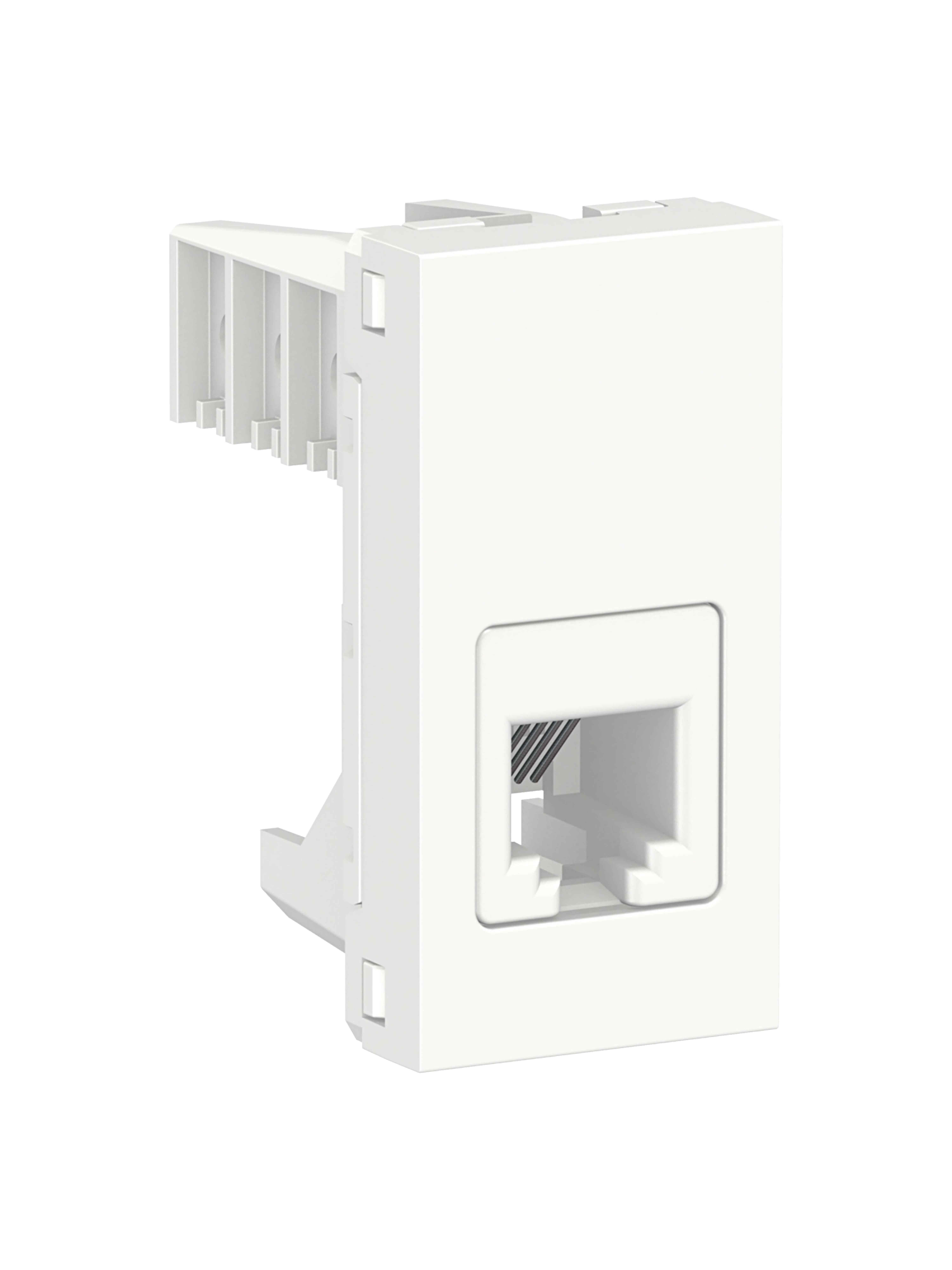 Toma para teléfono rj12 1 módulo new unica polar