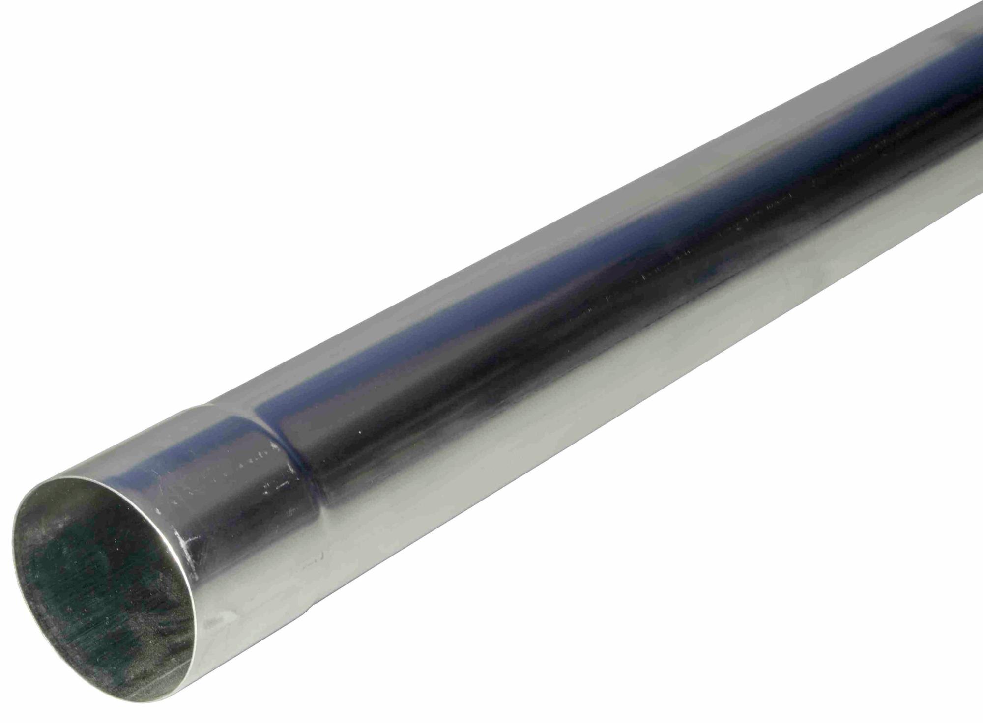 Tubo de bajante engatillado 80x3000 prelacado marron