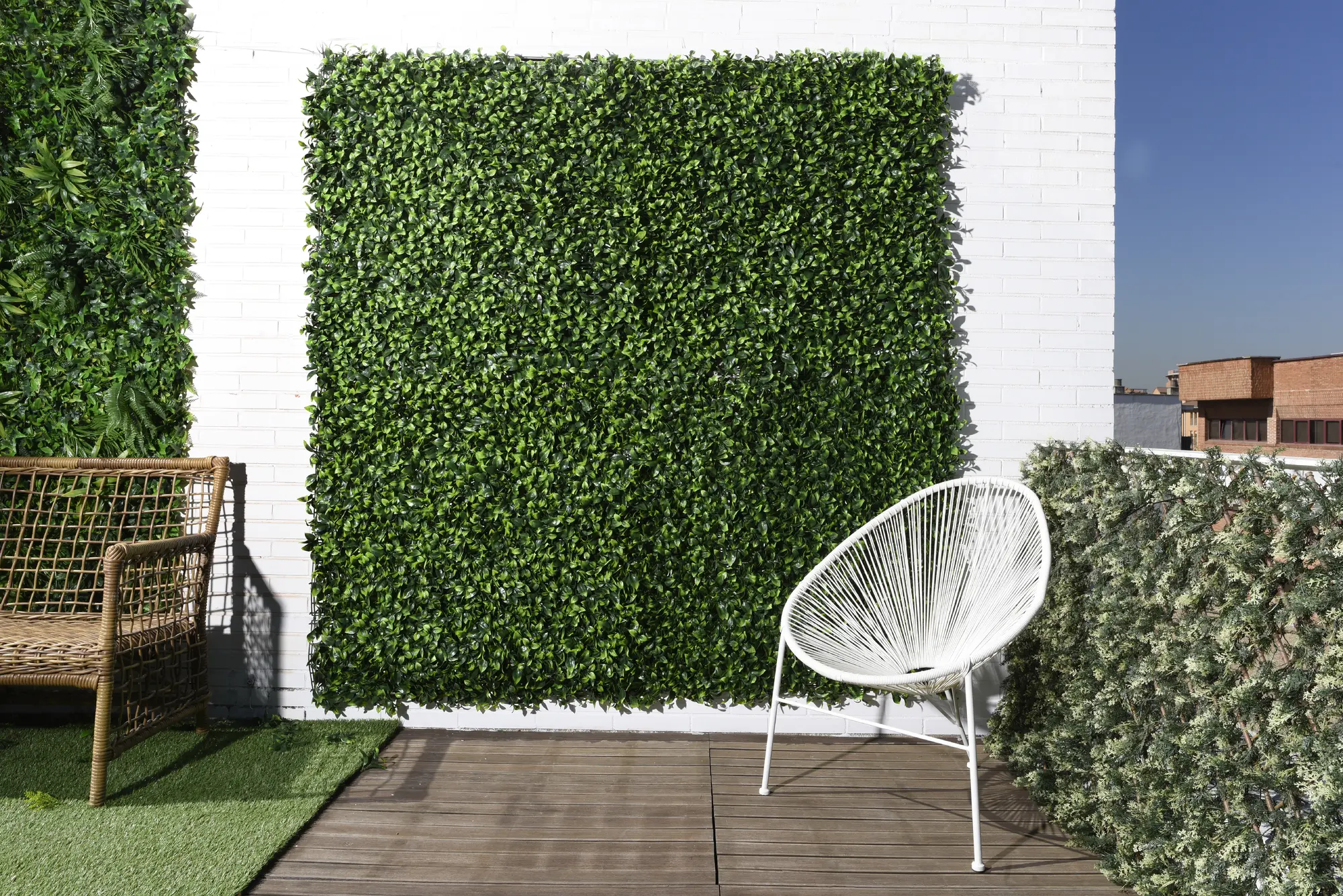 Jardín vertical artificial pothos tenax 50x50 cm