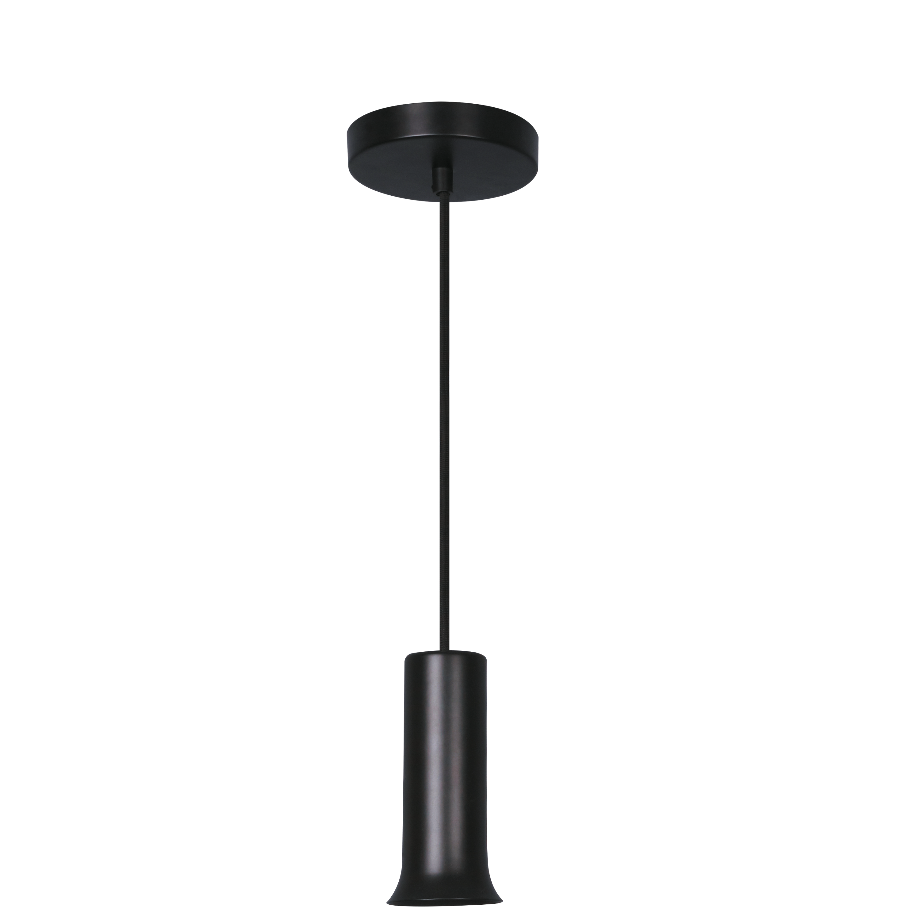 Lámpara de techo inspire hoki 1 luz e27 negra