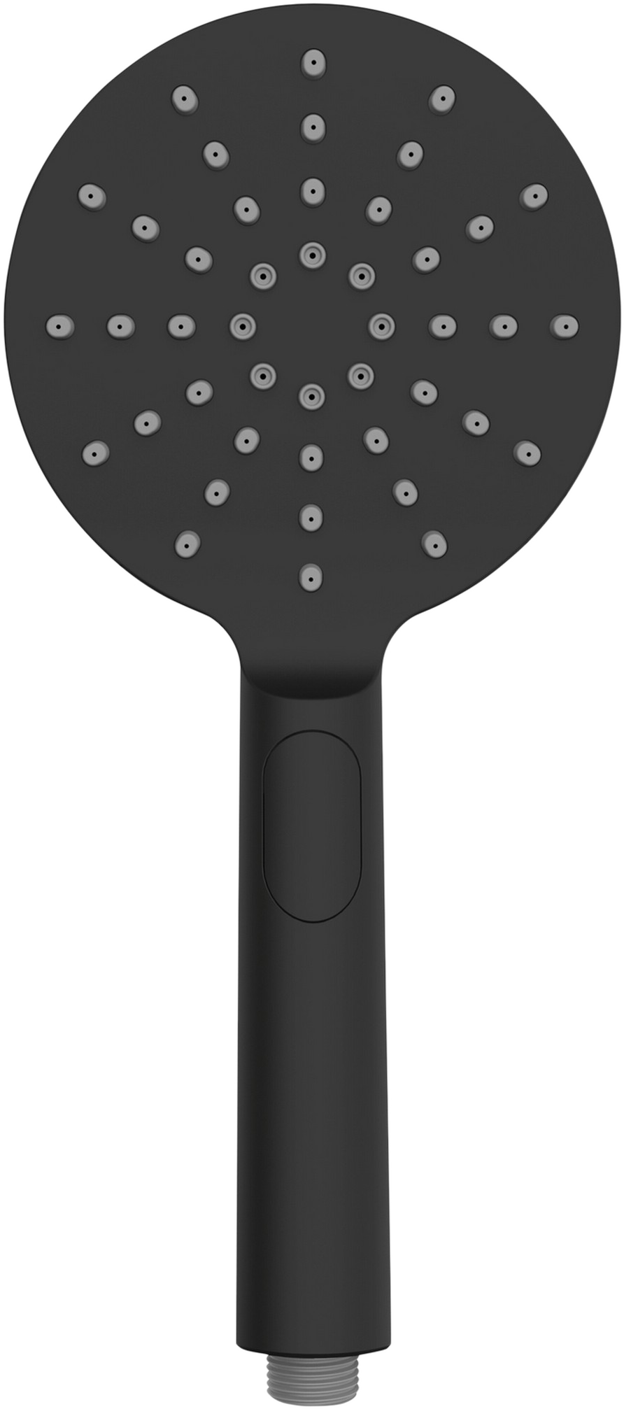 Alcachofa de ducha design negro con 3 funciones