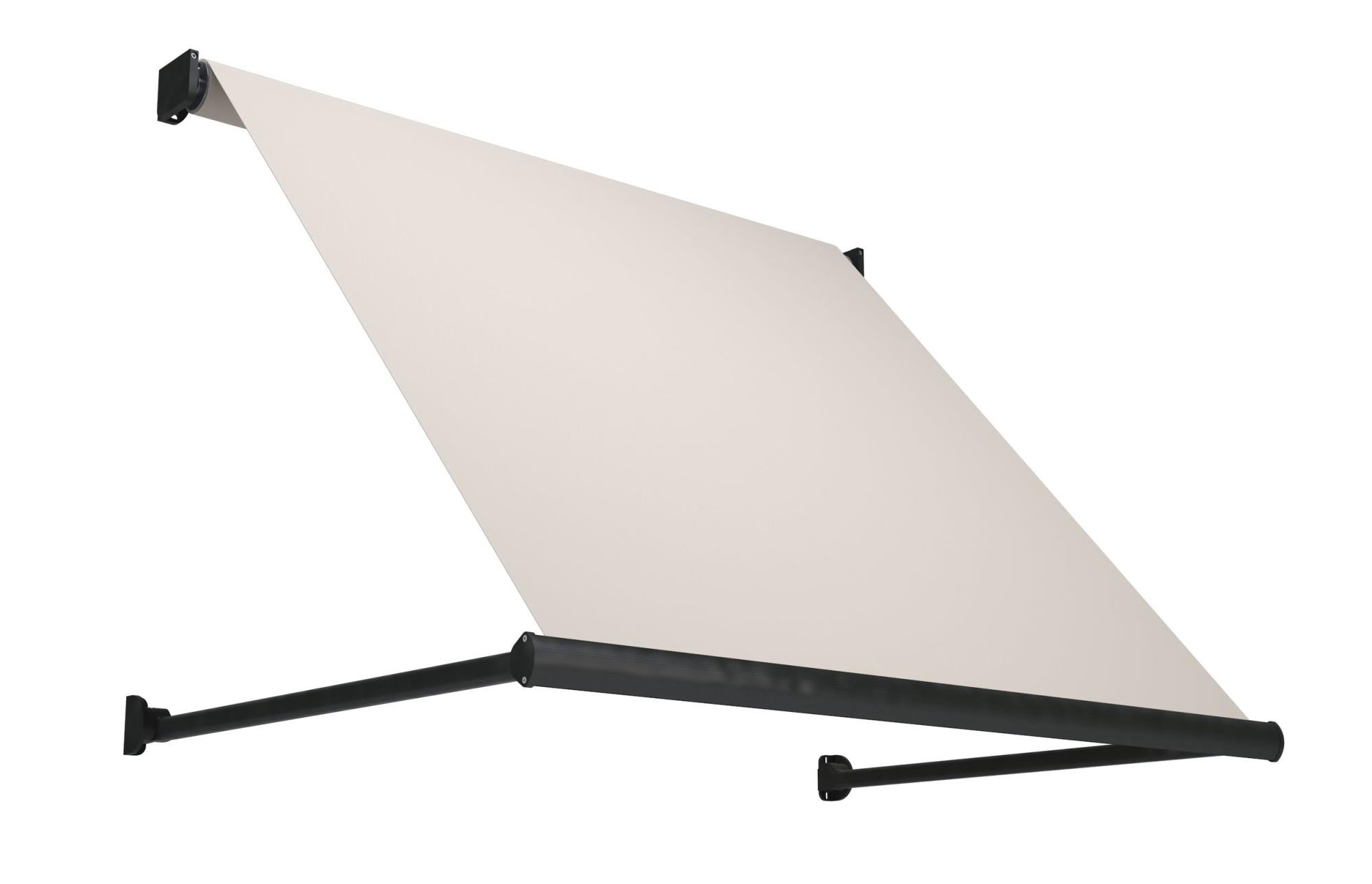 Toldo marbella brazo punto recto manual sin cofre gris y tela beige 2x1m de la marca Sin marca Toldo marbella brazo punto recto manual sin cofre gris y tela beige 2x1m de la marca Sin marca