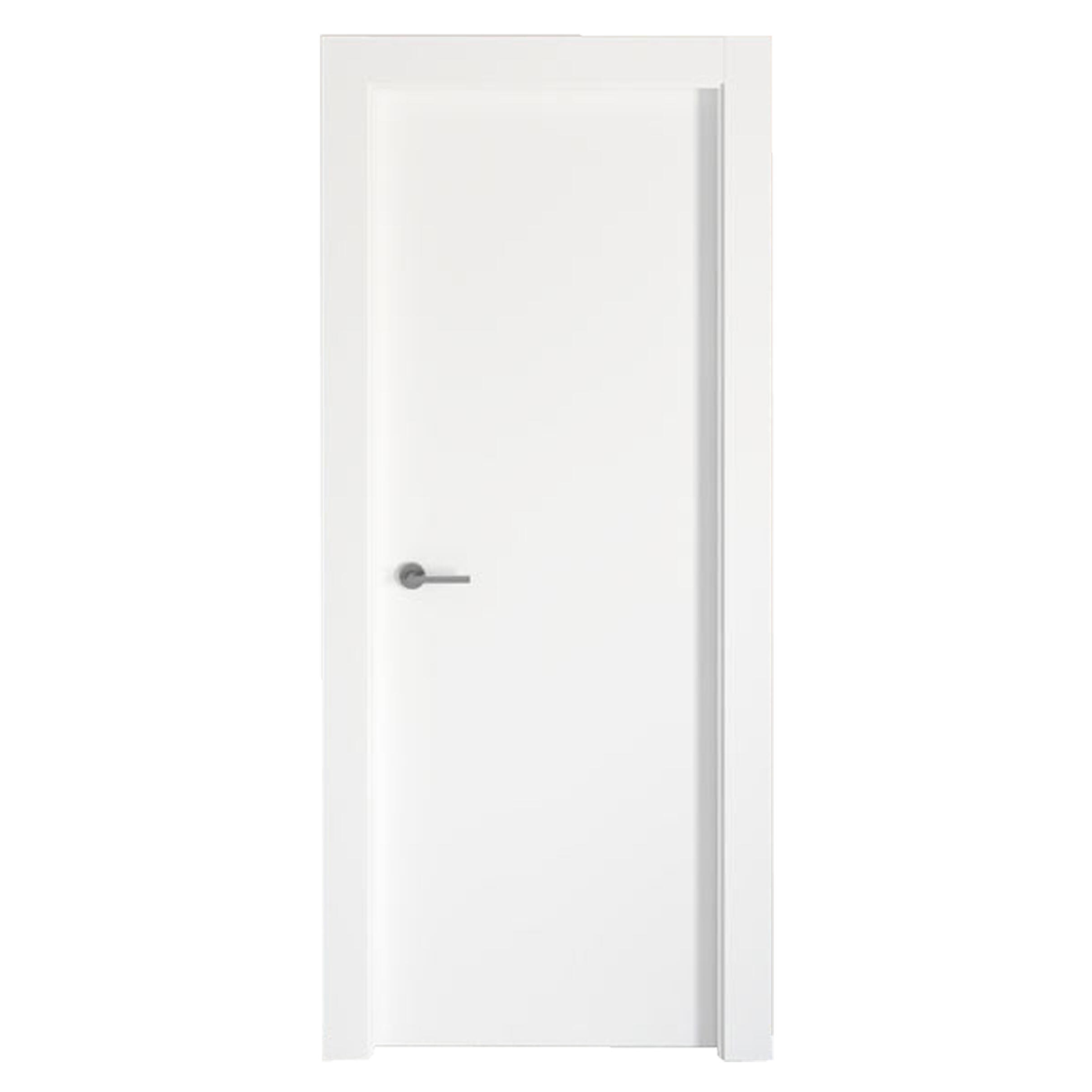 Puerta ciega bari plus blanco izquierda 9x62,5 cm