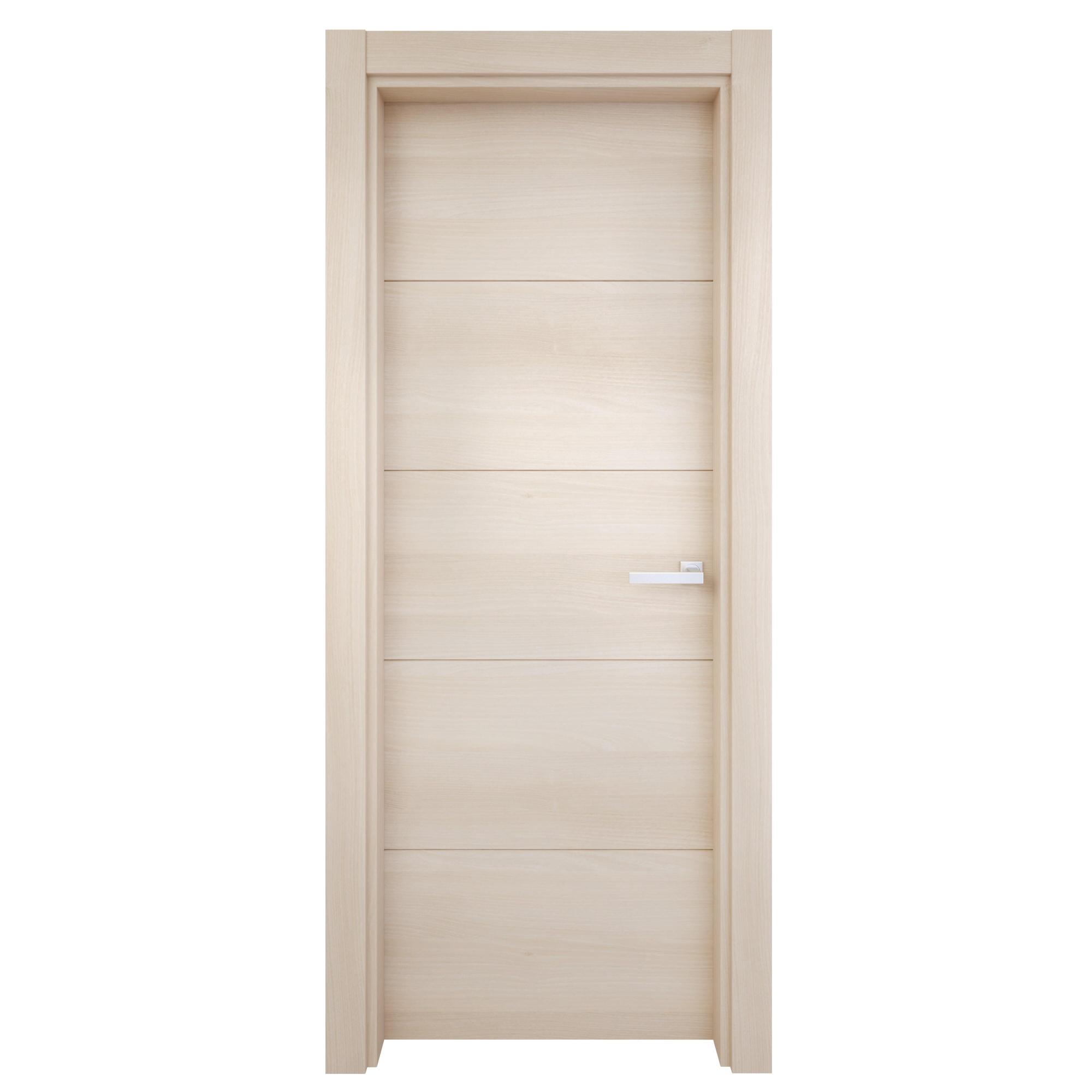 Puerta interior abatible berna acacia line apertura izquierda 13x 62.5cm