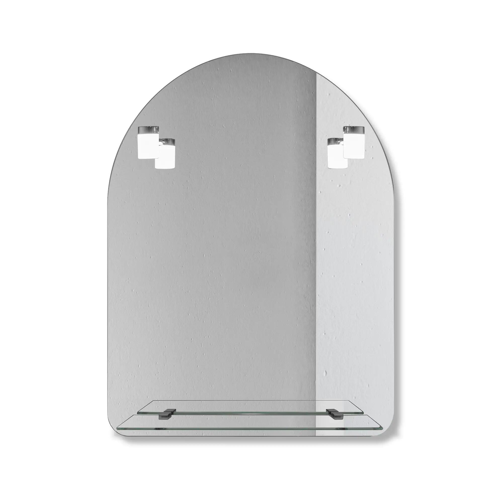 Espejo de baño con luz led venezia 75x60 cm
