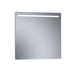 Espejo de baño Led cuadrado - Iluminado por LED con IRC >80 – Modelo PRAGA  – MamparaStore