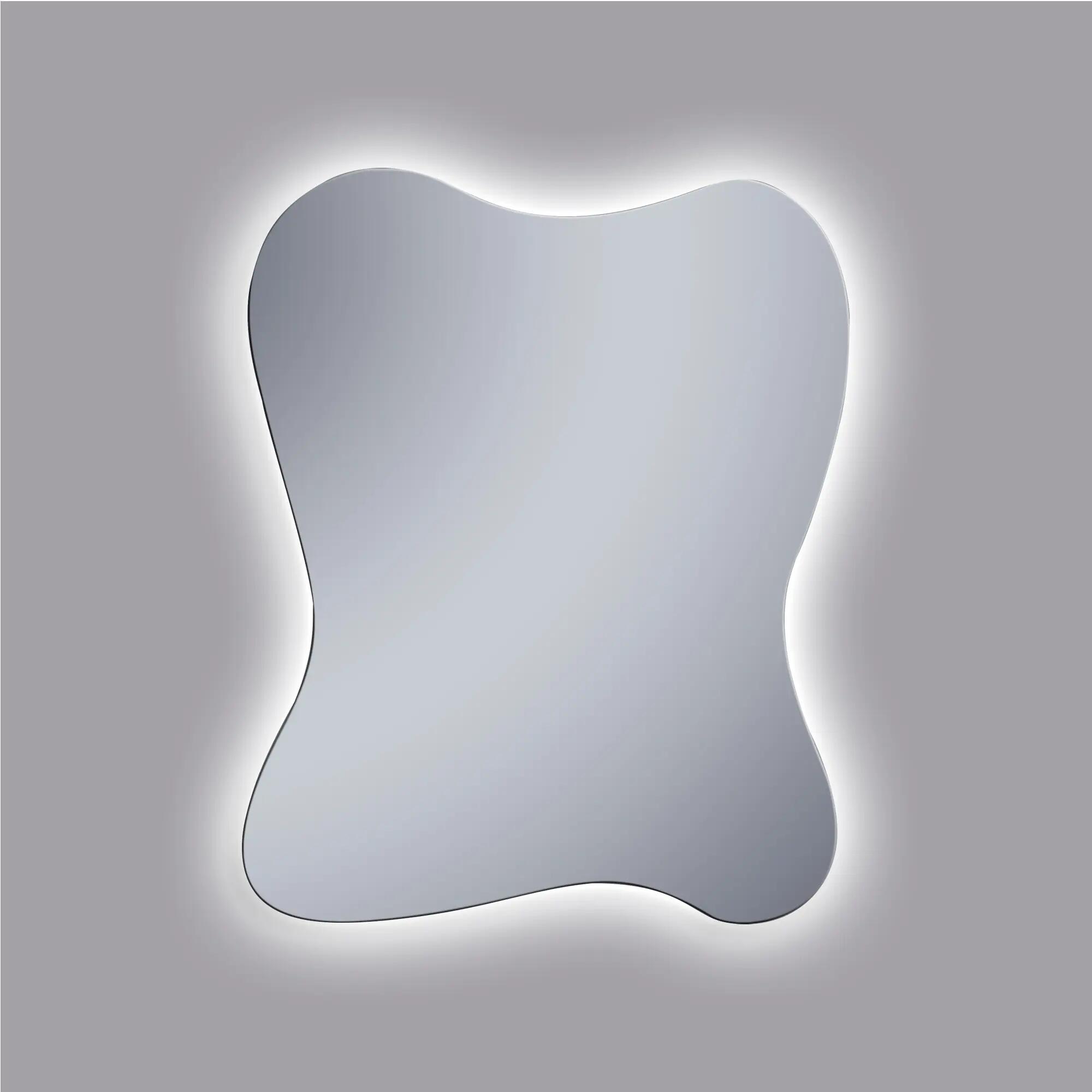 Espejo de baño con luz led axel 90x70 cm