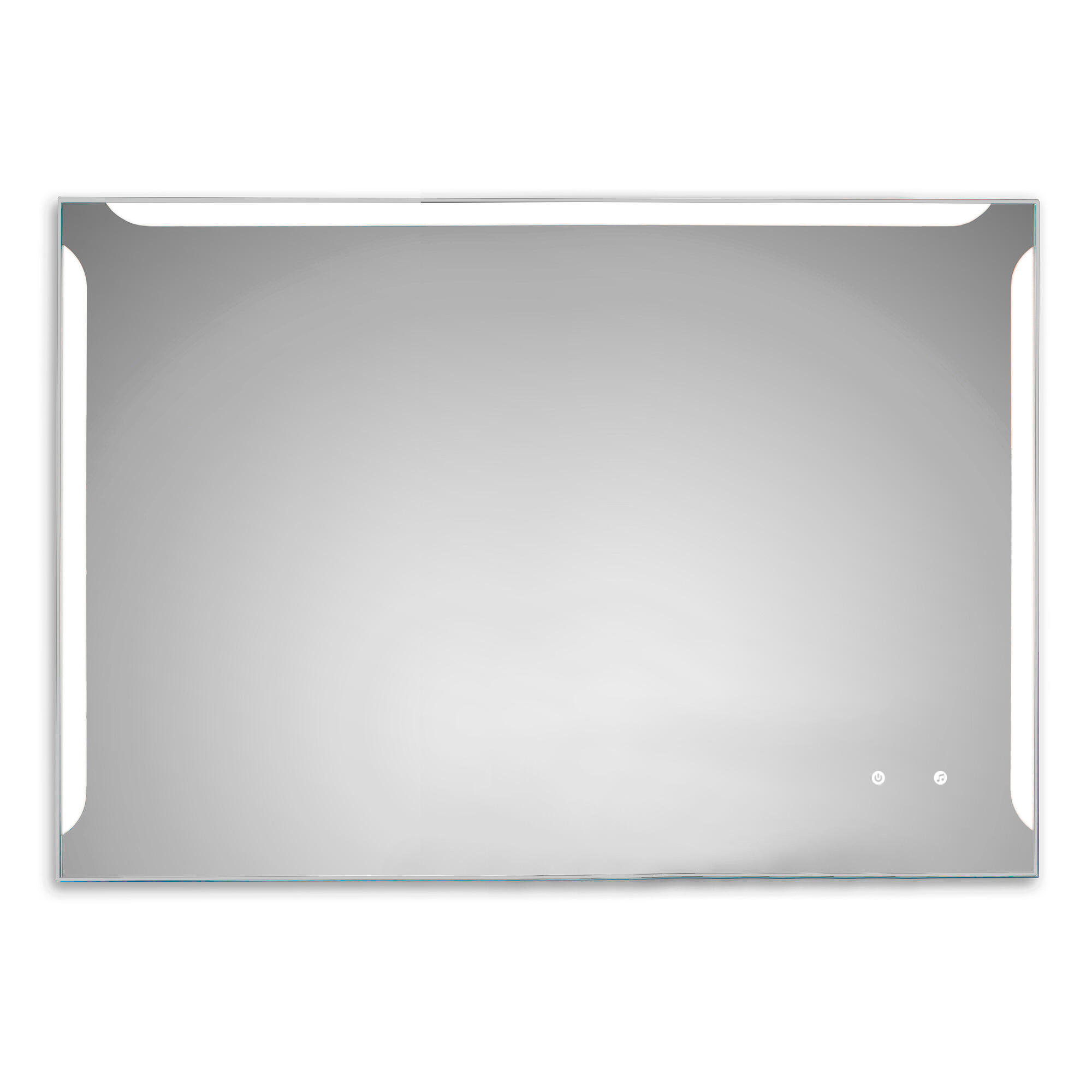 Espejo de baño con luz led alice , bluetooth, 80x120 cm