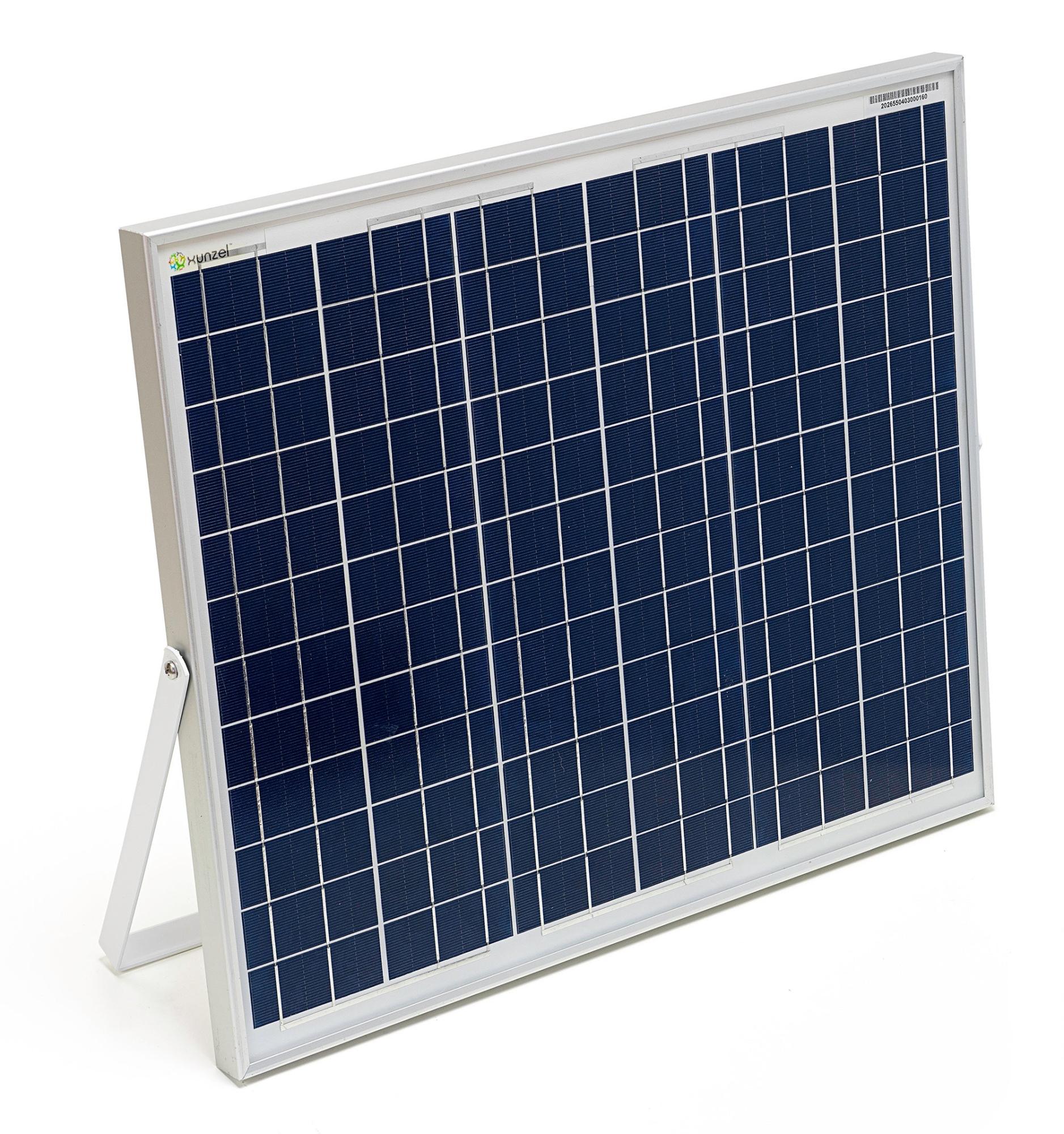 Panel solar fotovoltaico solarpower-xunzel-30w-24v con 4m cable y soporte
