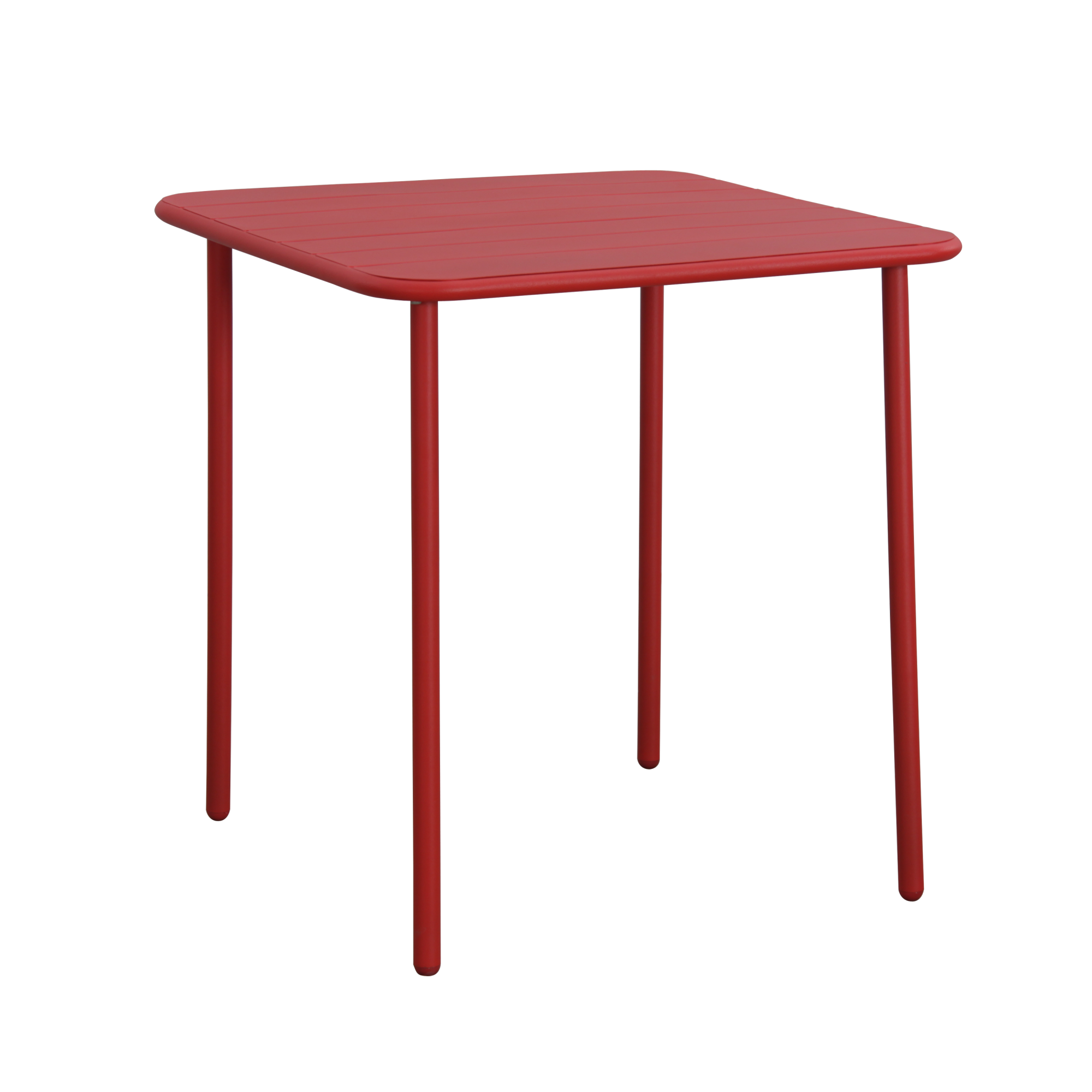 Meca de exterior de metal naterial café rojo70x 72x70 cm de la marca Sin marca